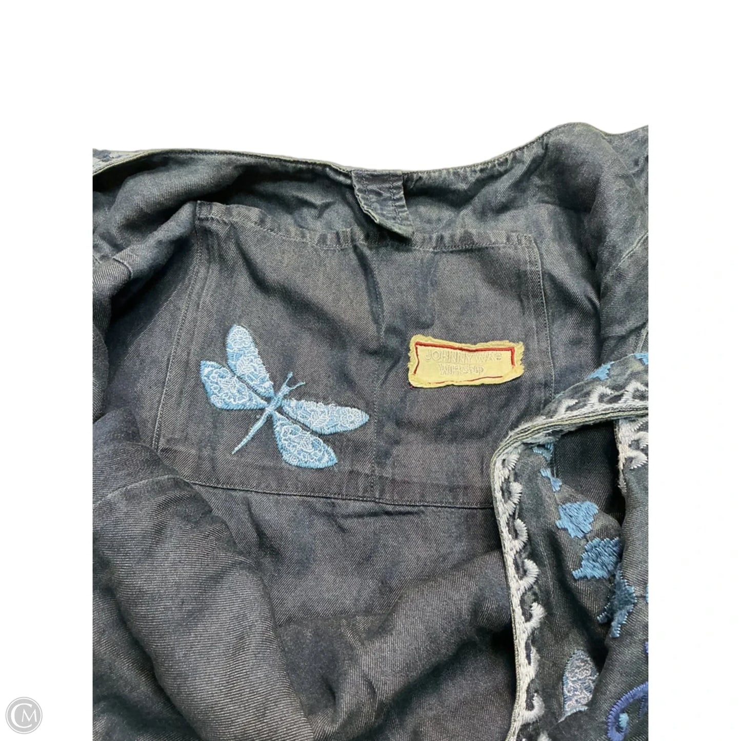 Tote Designer By Johnny Was, Size: Medium