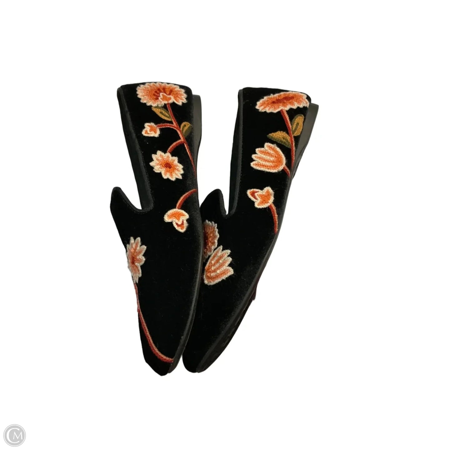 Shoes Athletic By Birdies In Floral Print, Size: 7.5