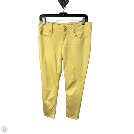 Pants Designer By Lilly Pulitzer In Yellow, Size: 4