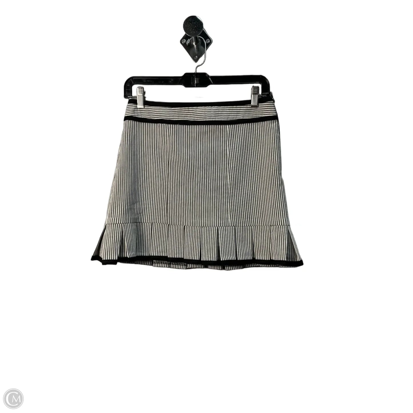 Skirt Mini & Short By Nanette Lepore In Cream & Grey, Size: 2