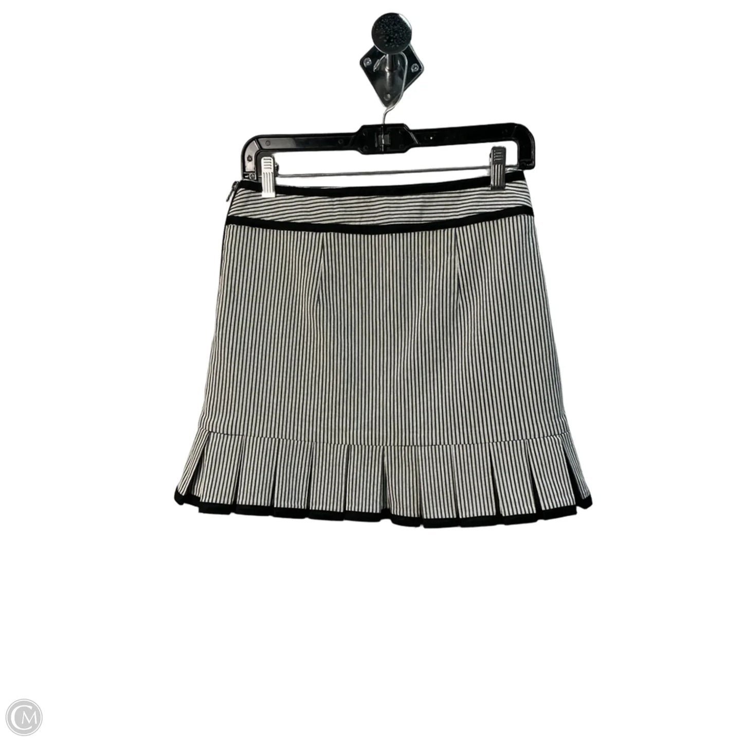 Skirt Mini & Short By Nanette Lepore In Cream & Grey, Size: 2