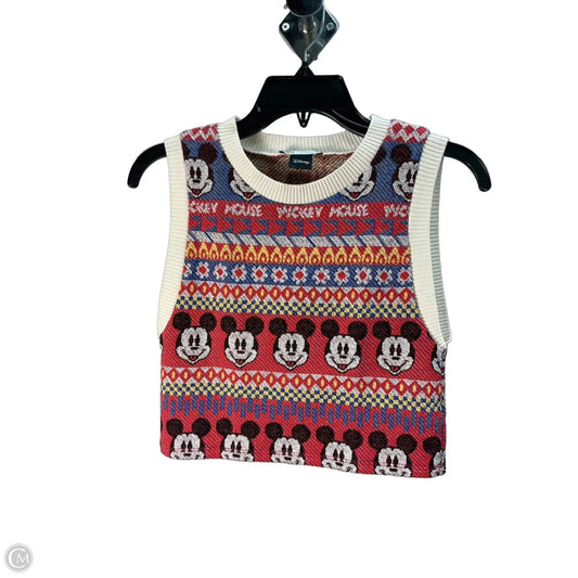 Sweater Short Sleeve By Zara In Nautical Print, Size: M