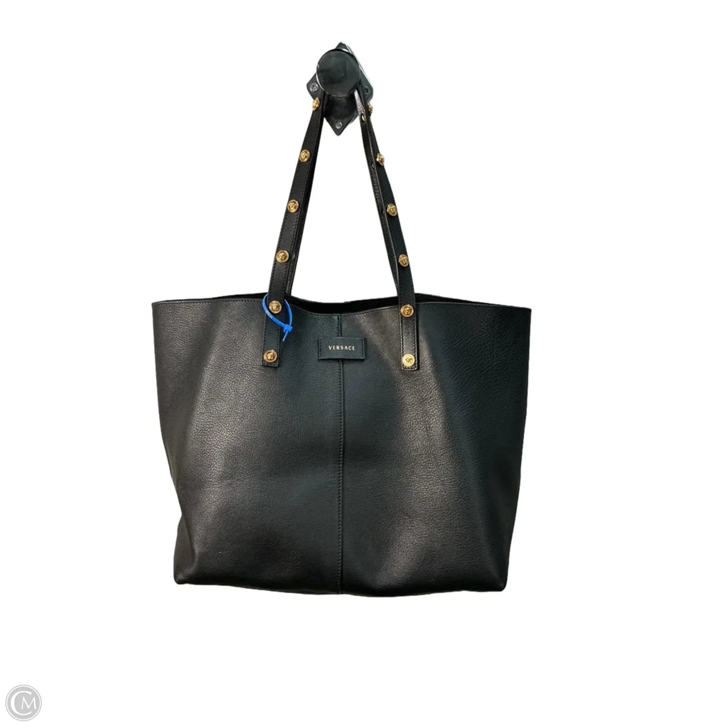 Tote Luxury Designer By Versace, Size: Large