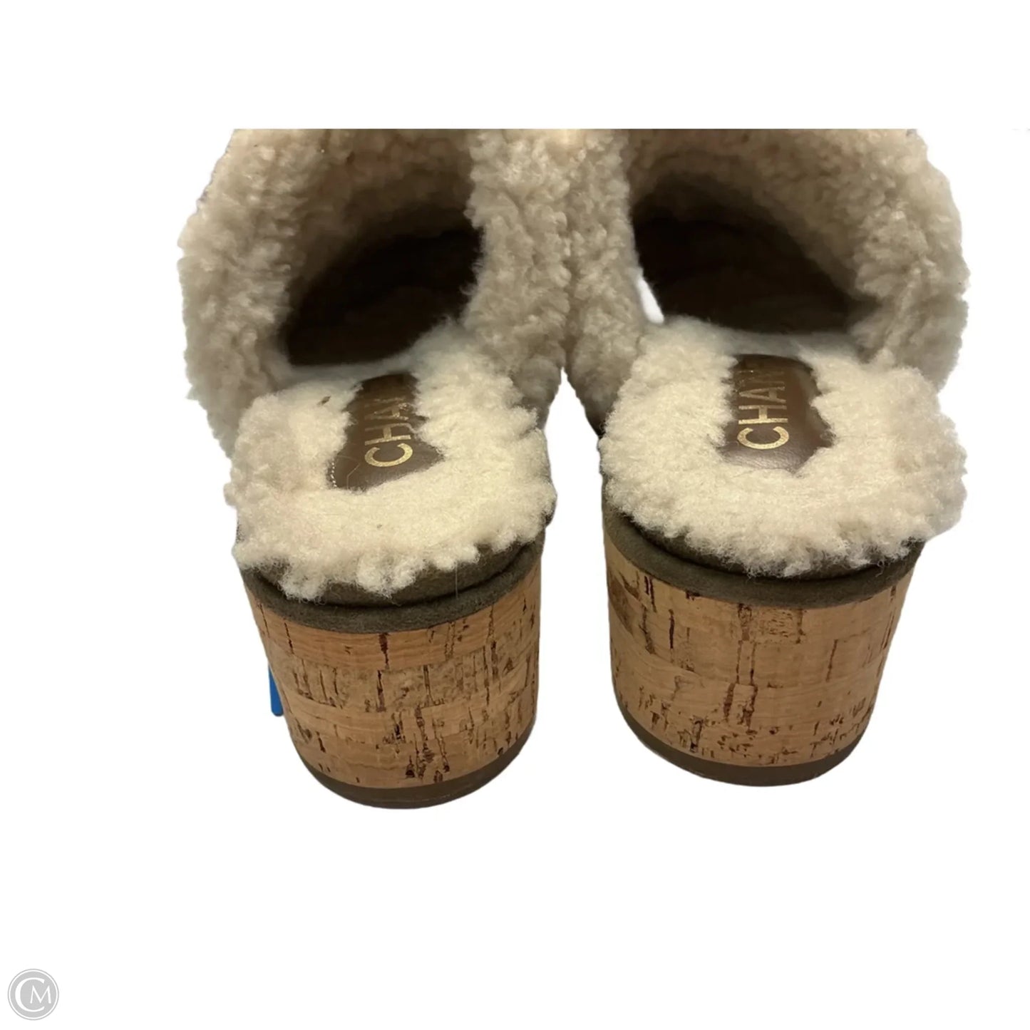 Shoes Luxury Designer By Chanel In Brown, Size: 7