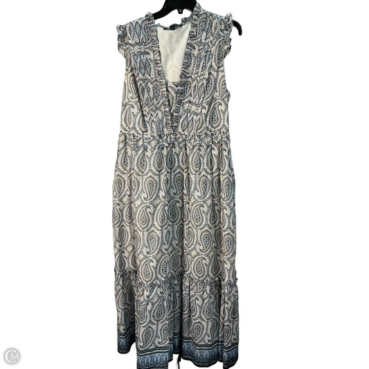 Dress Casual Maxi By Tommy Hilfiger In Multi-colored, Size: L