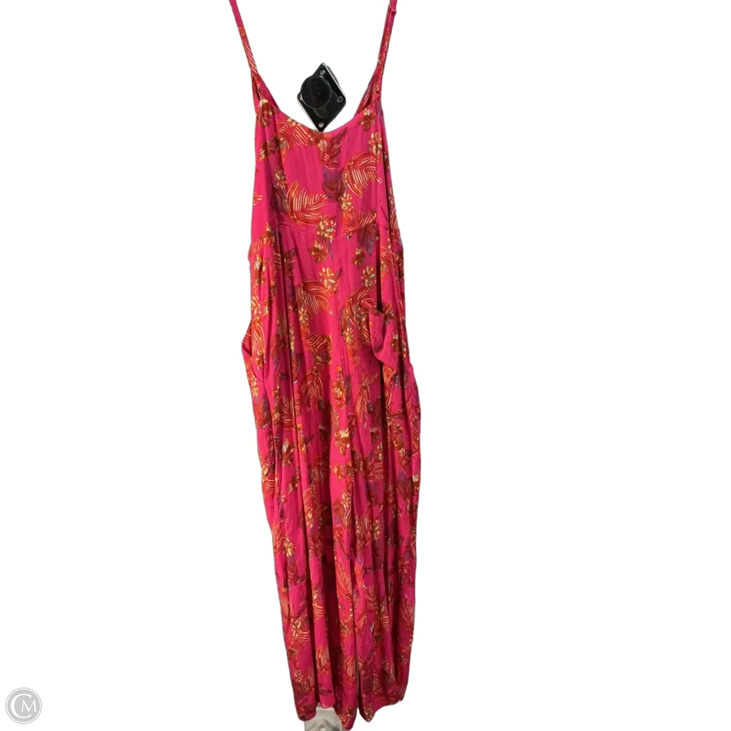 Jumpsuit By Free People In Pink & Yellow, Size: Xs