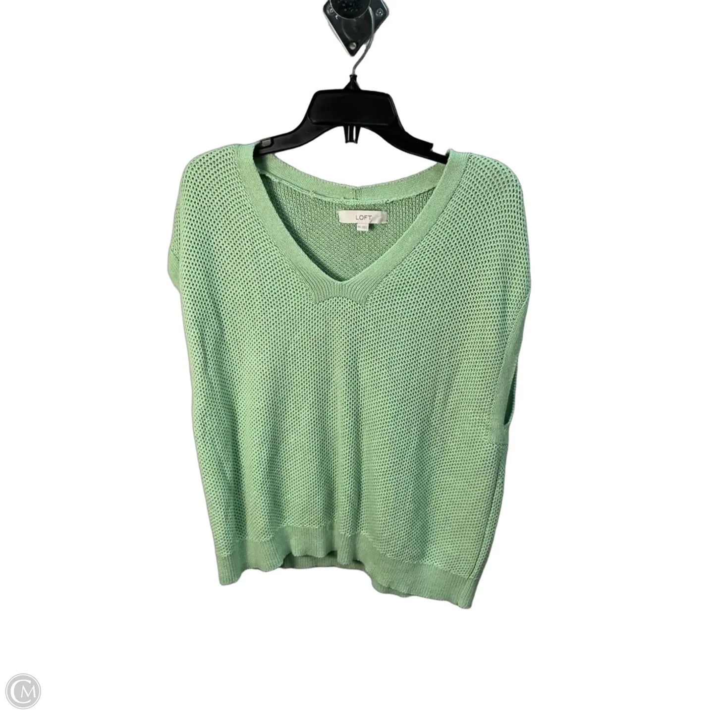 Top Sleeveless By Loft In Green, Size: Xxl