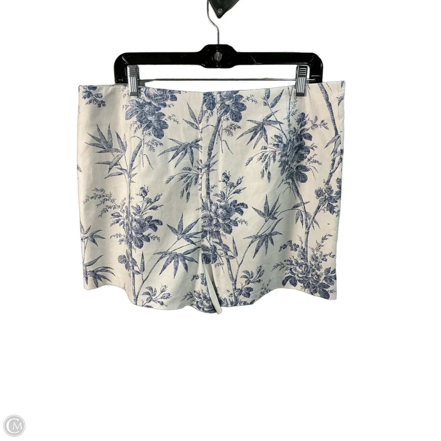 Shorts By Loft In Blue & White, Size: 14