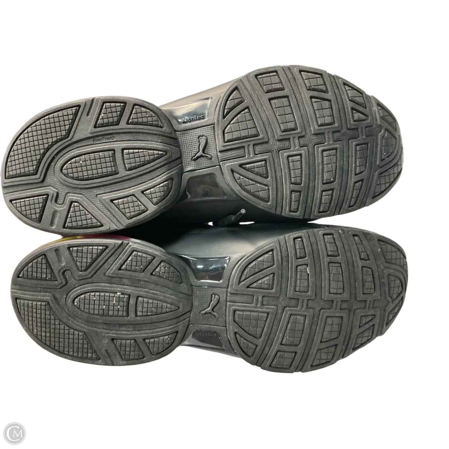 Shoes Athletic By Puma In Black & Pink, Size: 8.5
