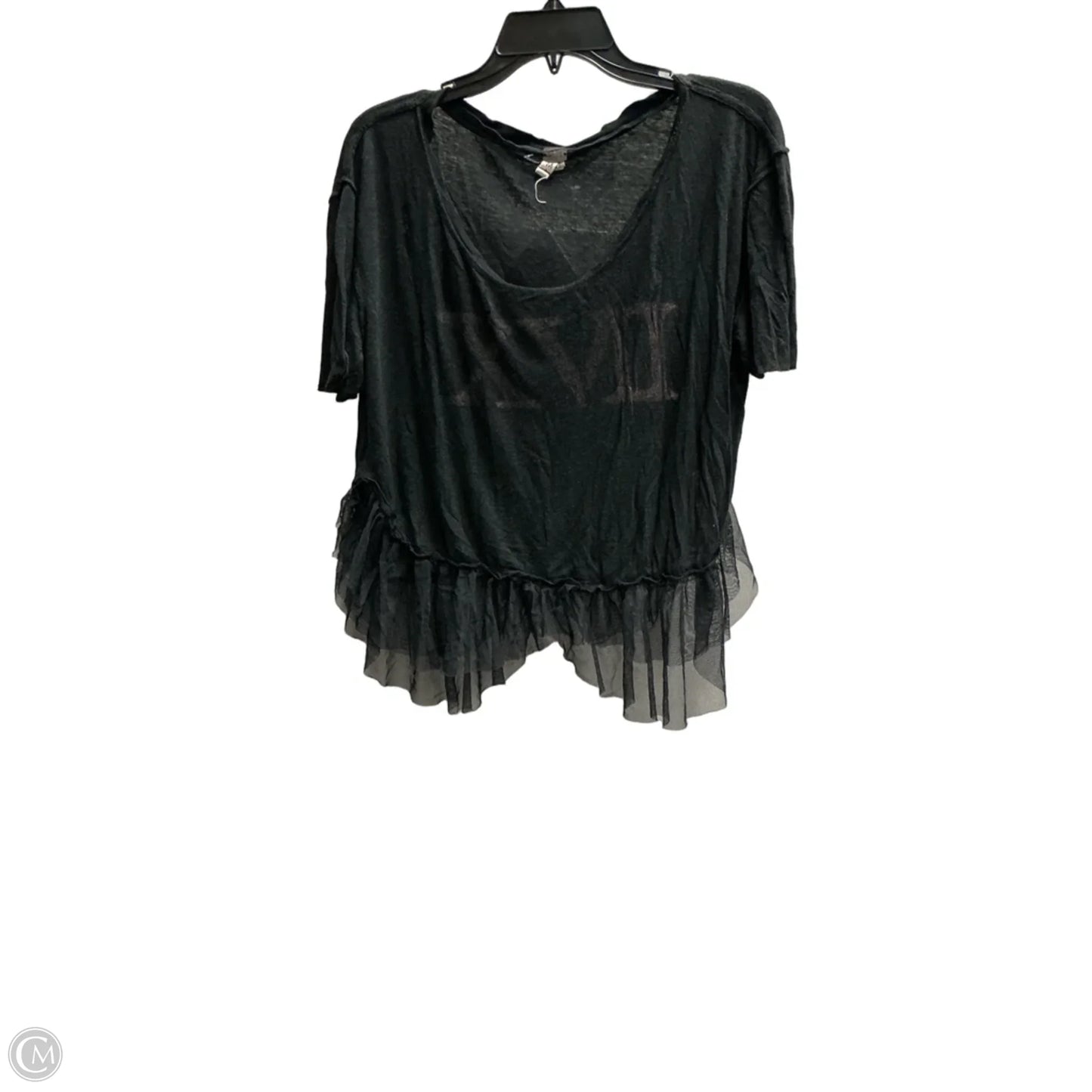 Top Short Sleeve By We The Free In Black, Size: M