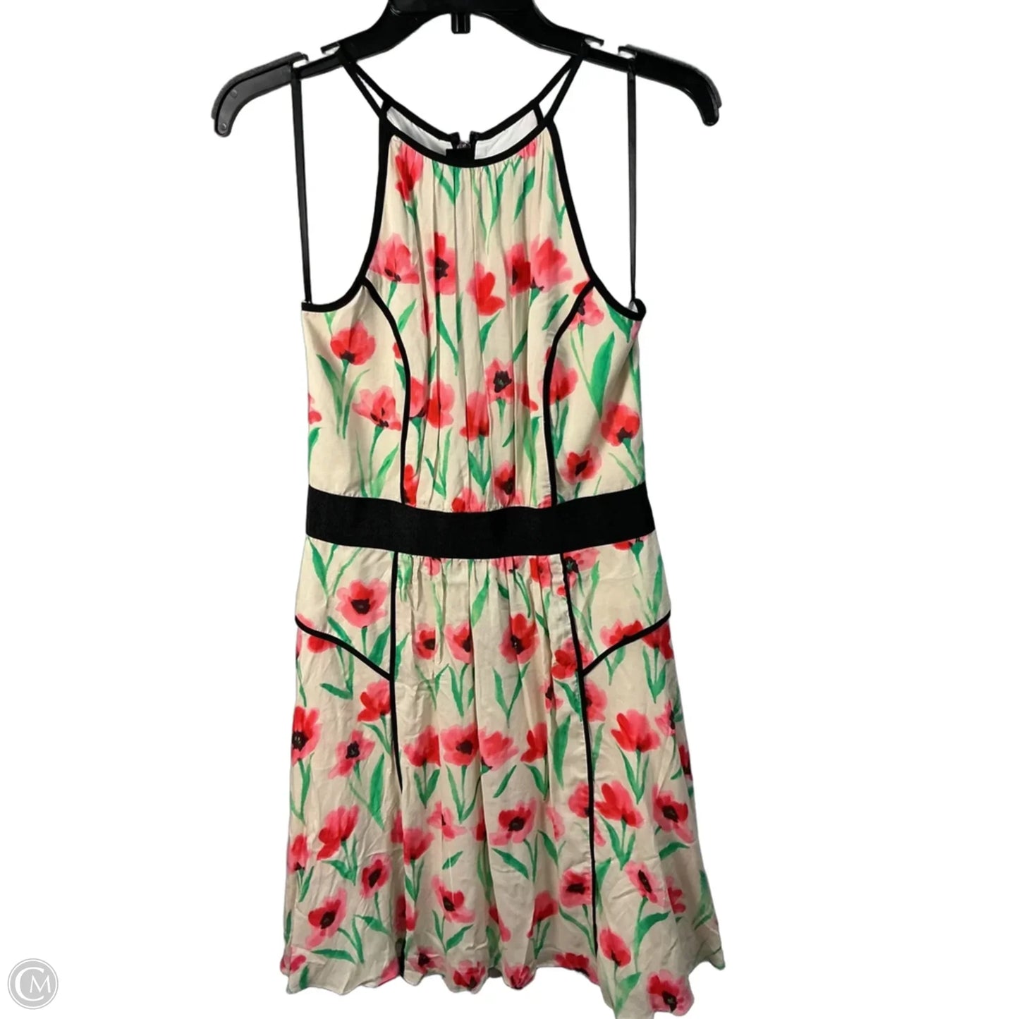 Dress Designer By Milly In Black & Pink, Size: M