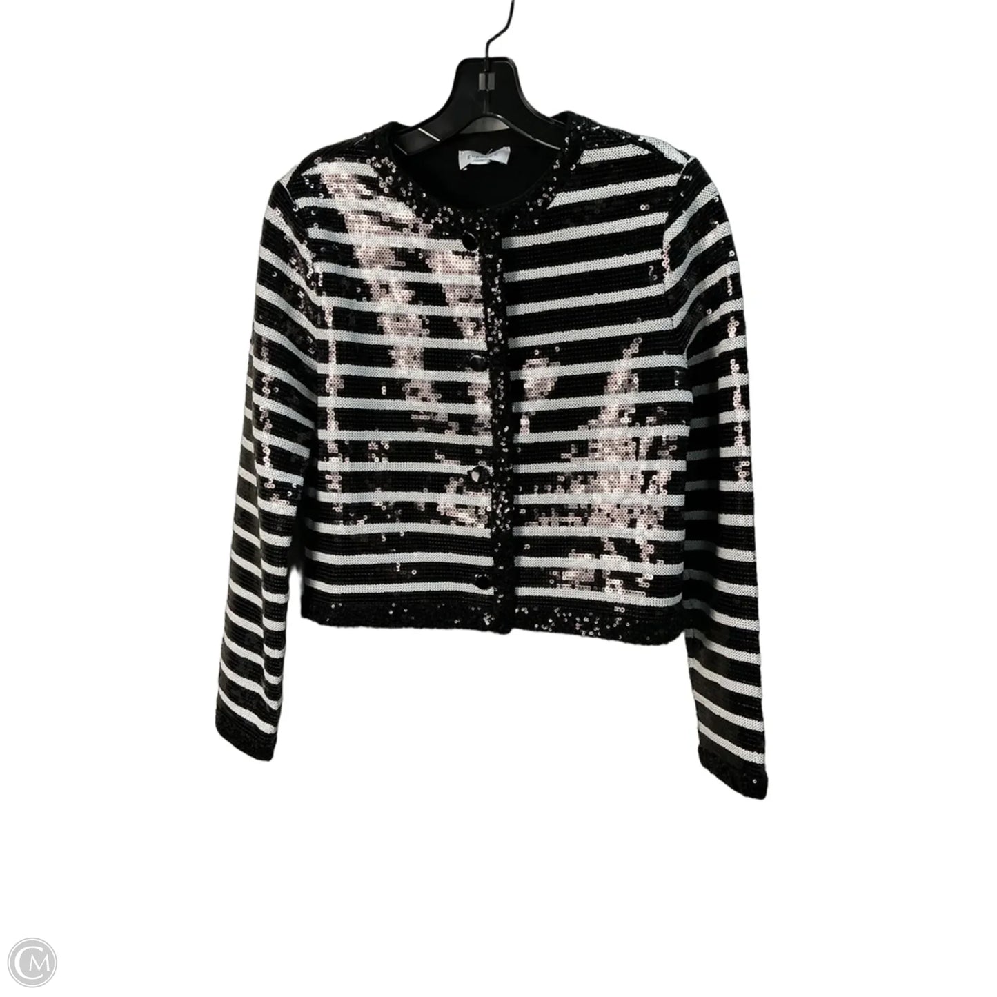 Jacket Other By Evereve In Striped Pattern, Size: Xs