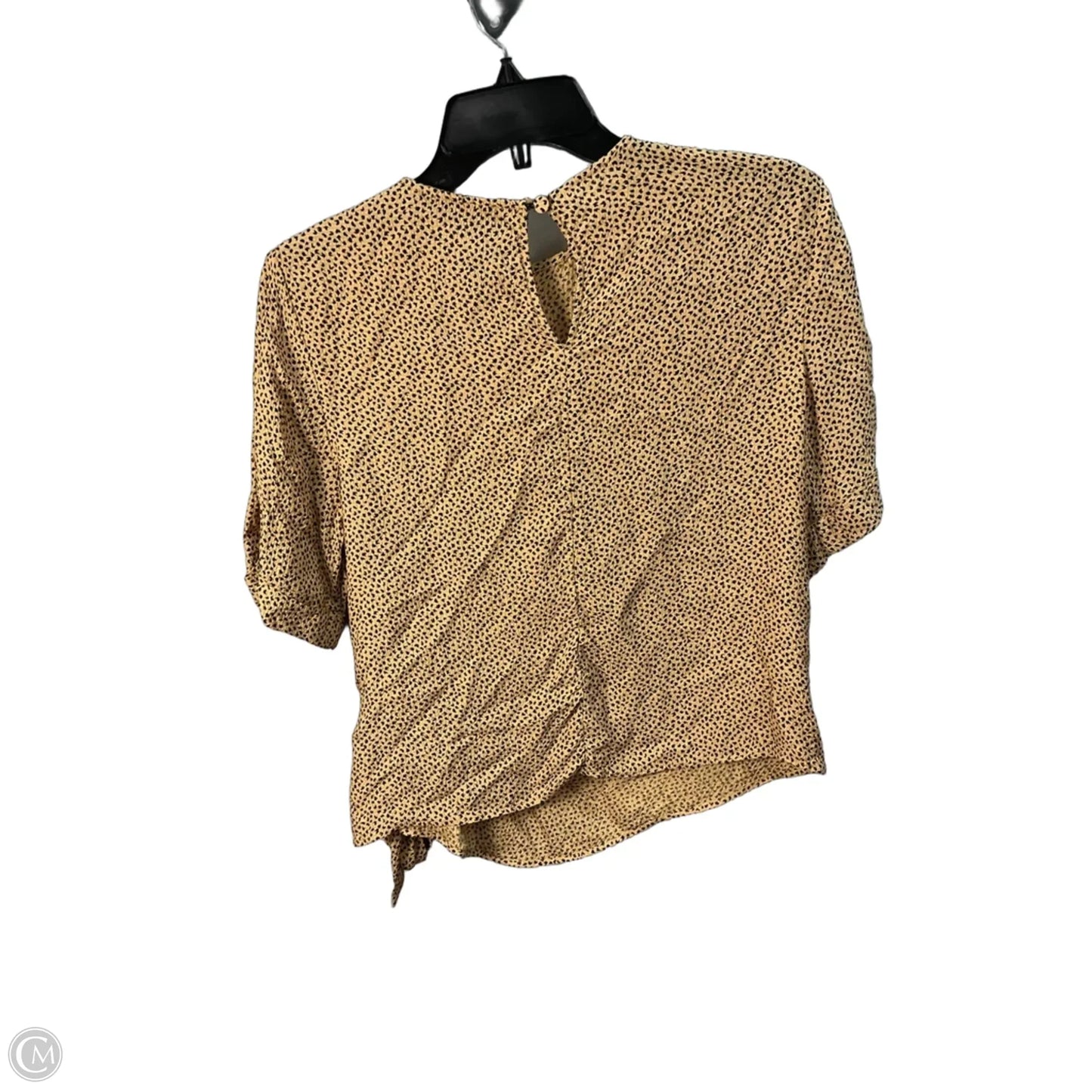 Top Short Sleeve By Ted Baker In Animal Print, Size: S