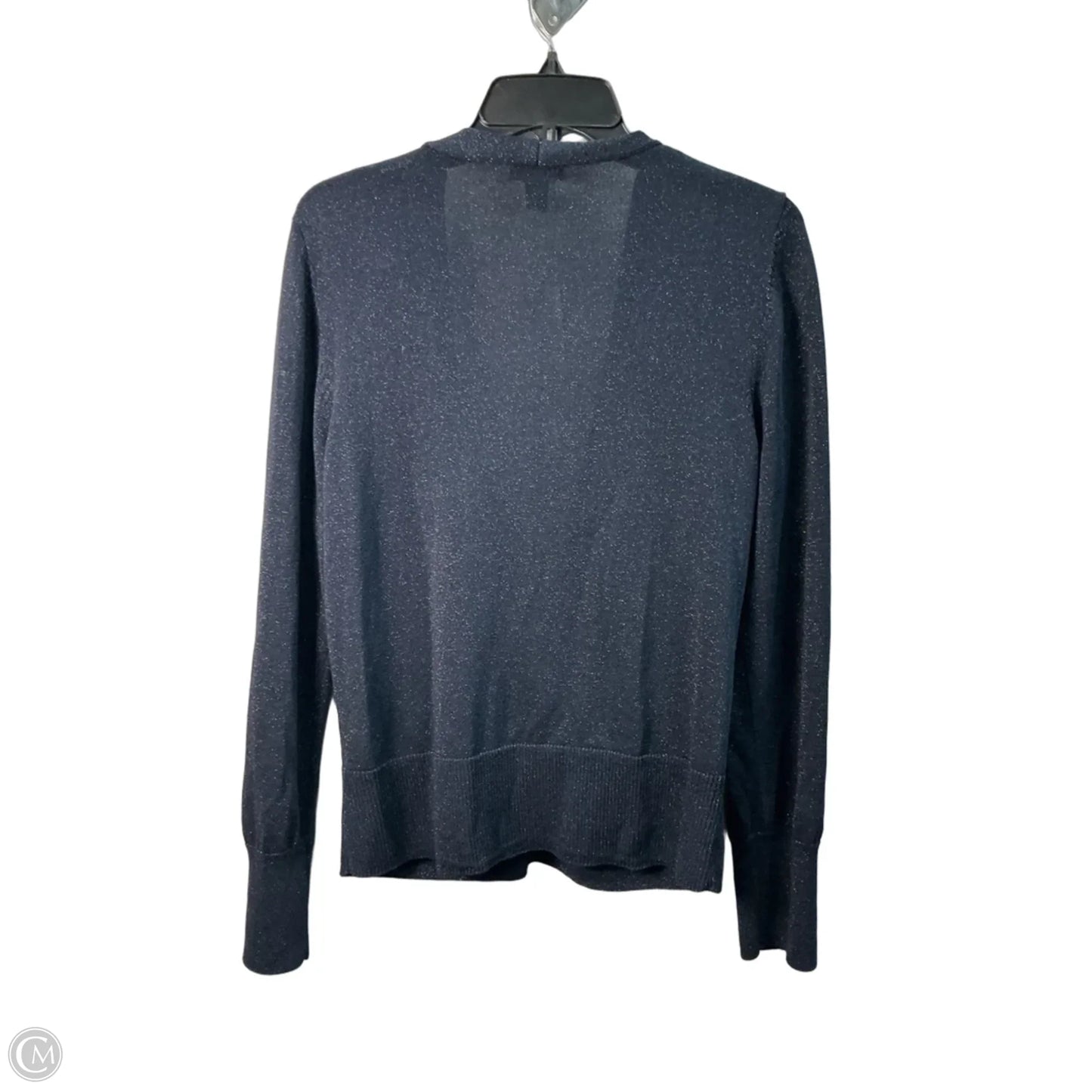 Top Long Sleeve By Halogen In Navy, Size: L