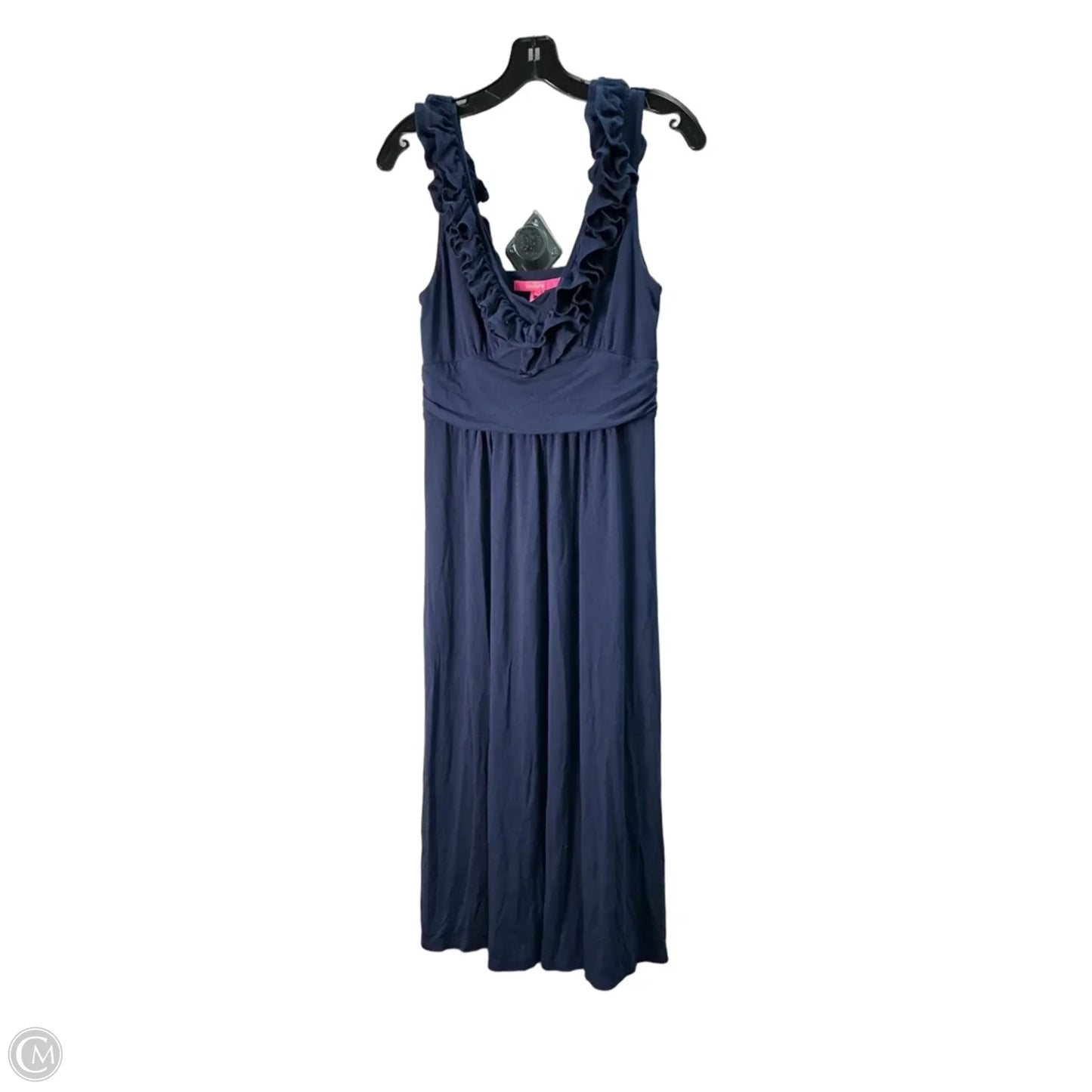 Dress Designer By Lilly Pulitzer In Navy, Size: M