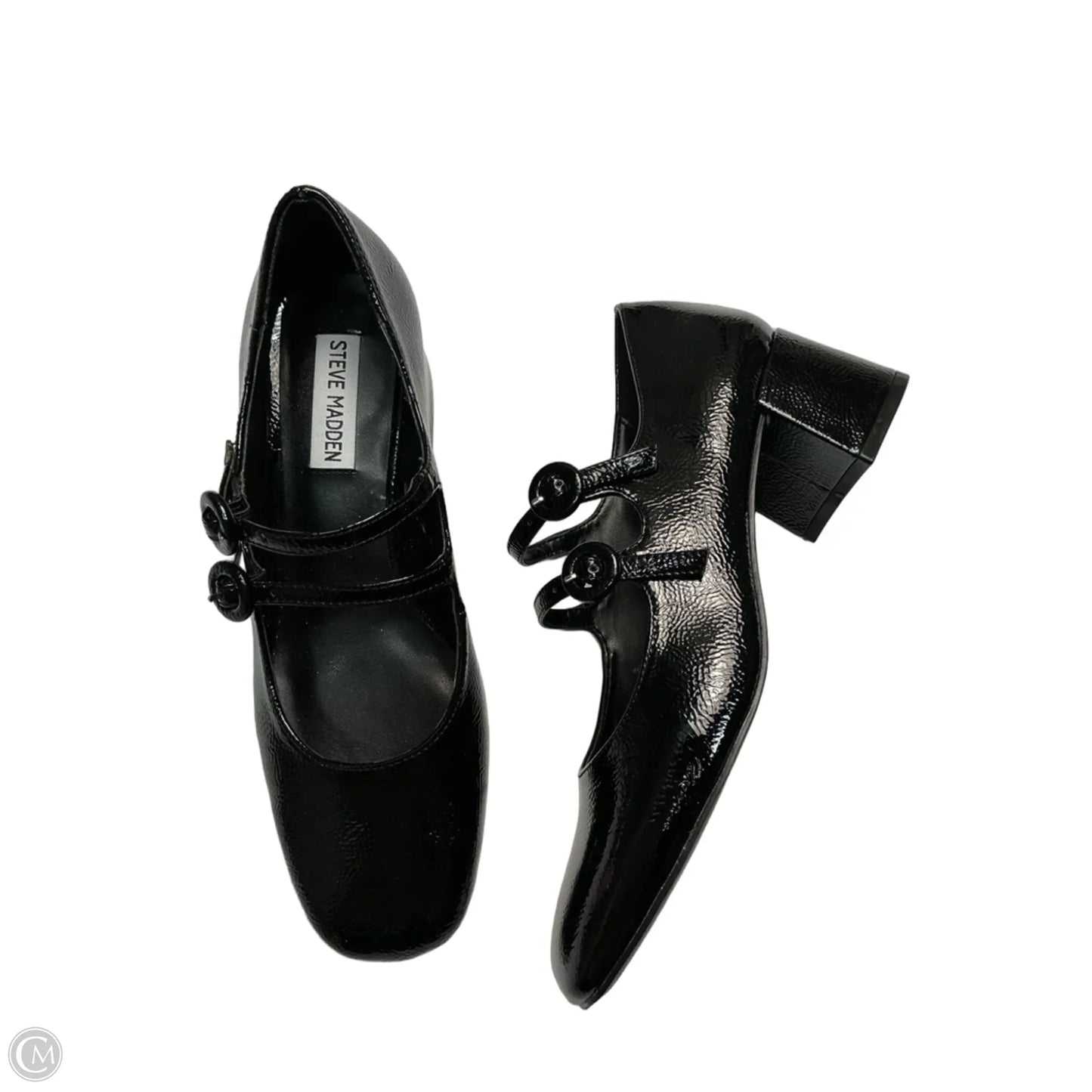 Shoes Heels Block By Steve Madden In Black, Size: 7.5