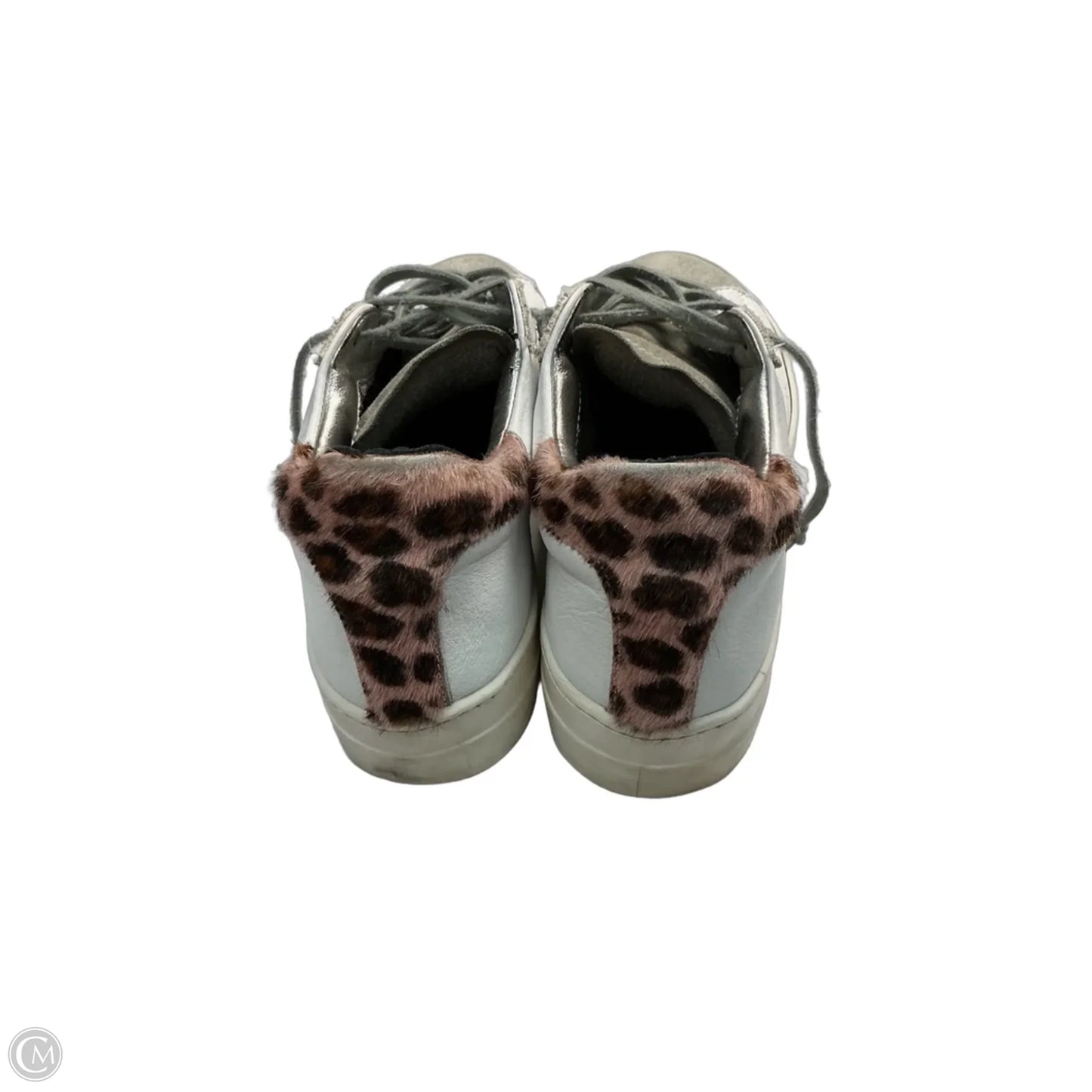 Shoes Sneakers By P448 In Grey & White, Size: 10