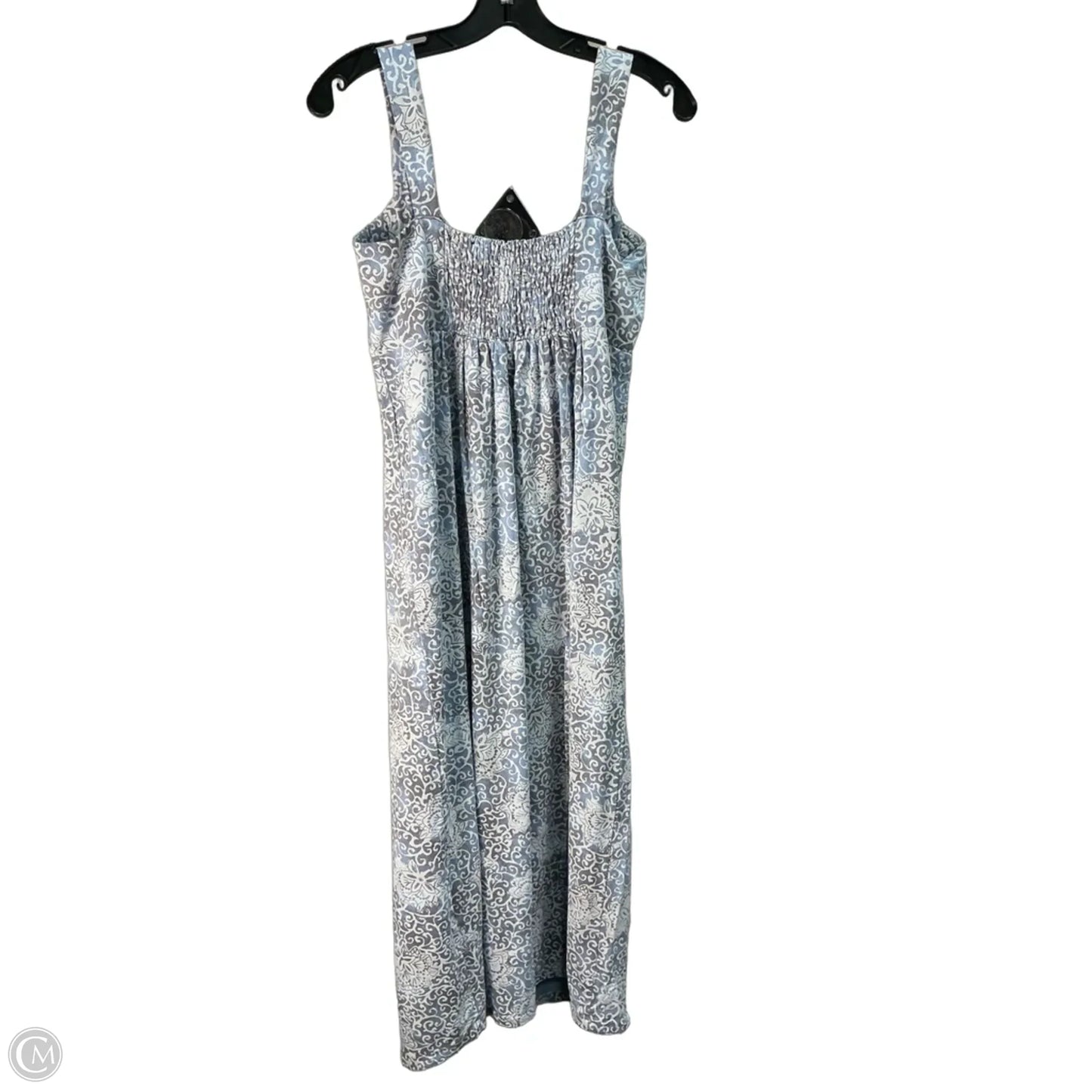 Dress Casual Maxi By Fresh Produce In Blue & Grey, Size: M