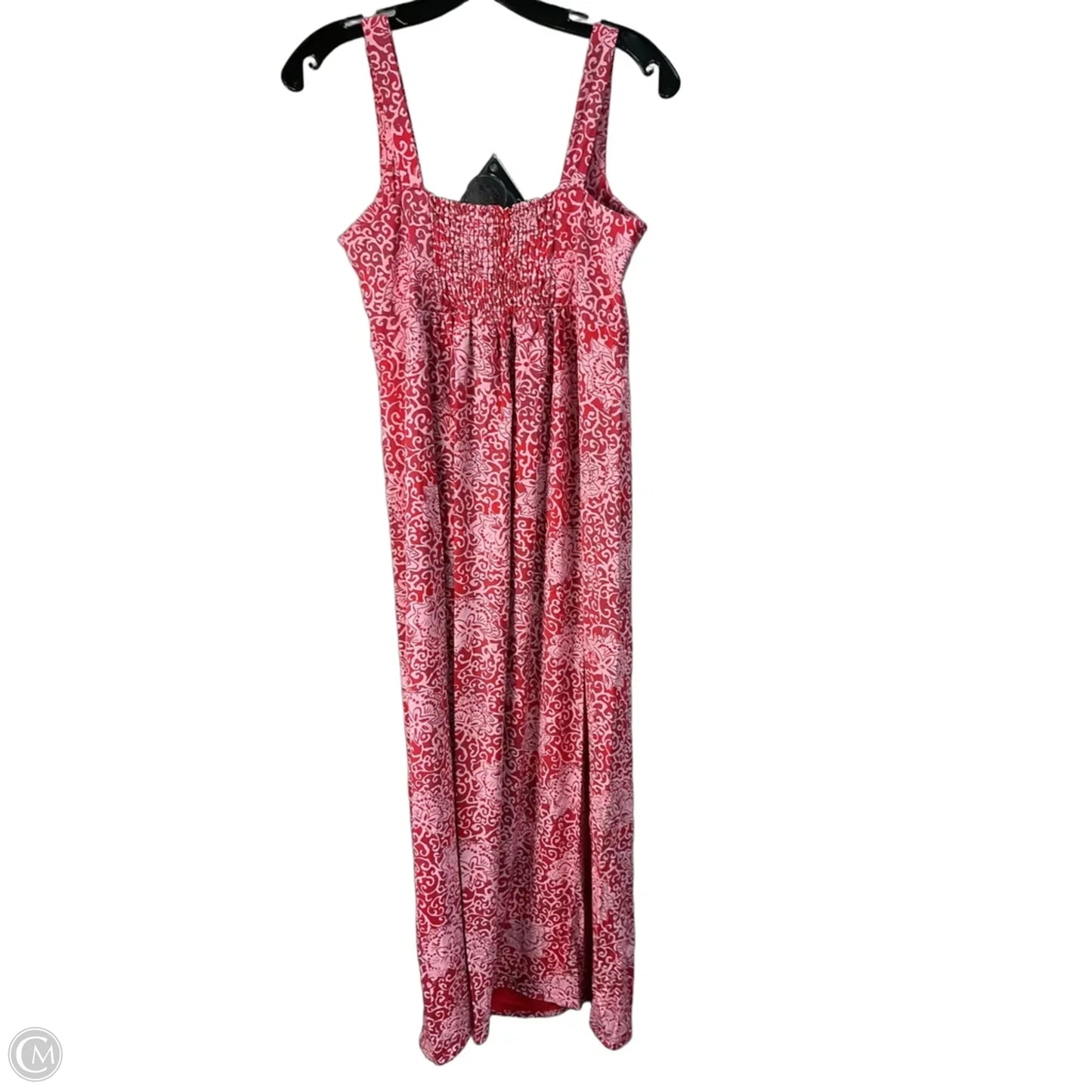 Dress Casual Maxi By Fresh Produce In Pink & Red, Size: M