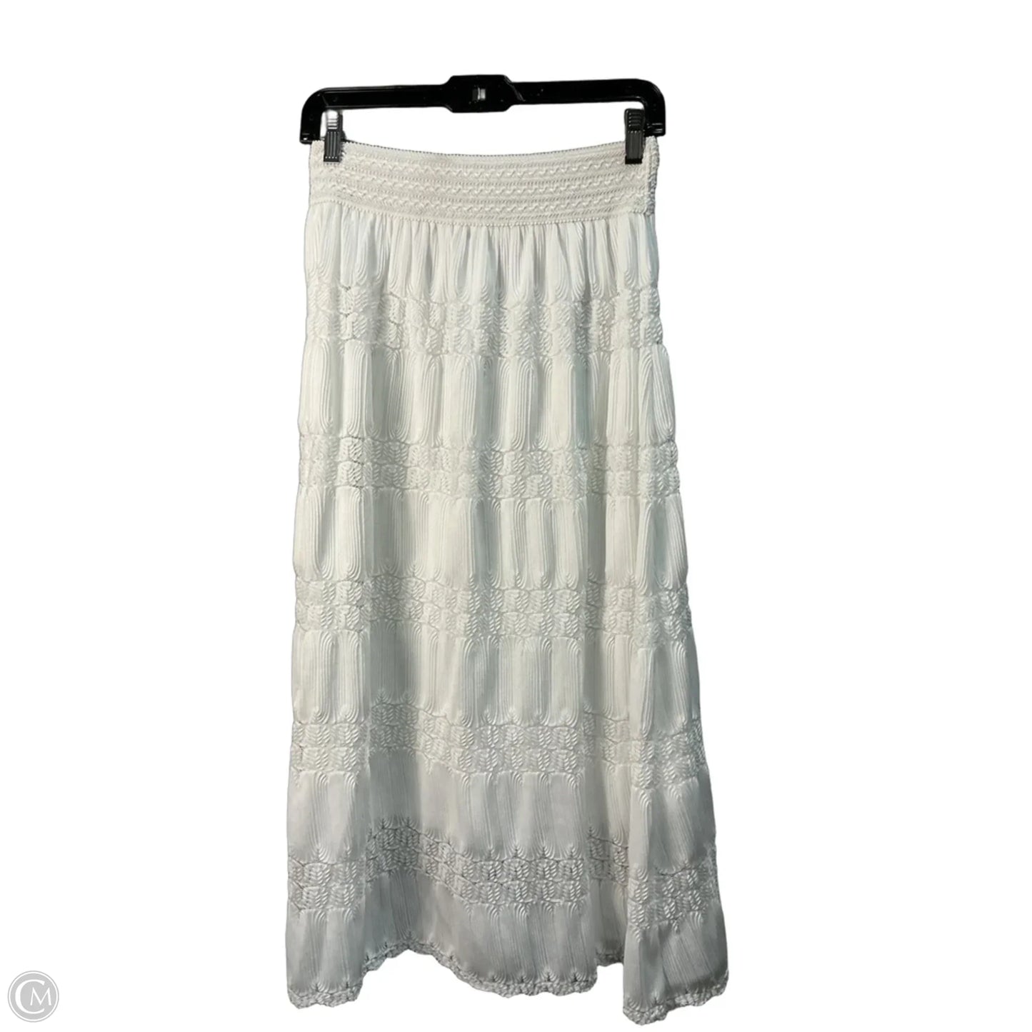 Skirt Maxi By Lapis In White, Size: 4