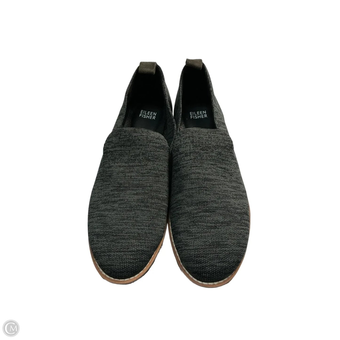 Shoes Flats By Eileen Fisher In Grey & Tan, Size: 9.5