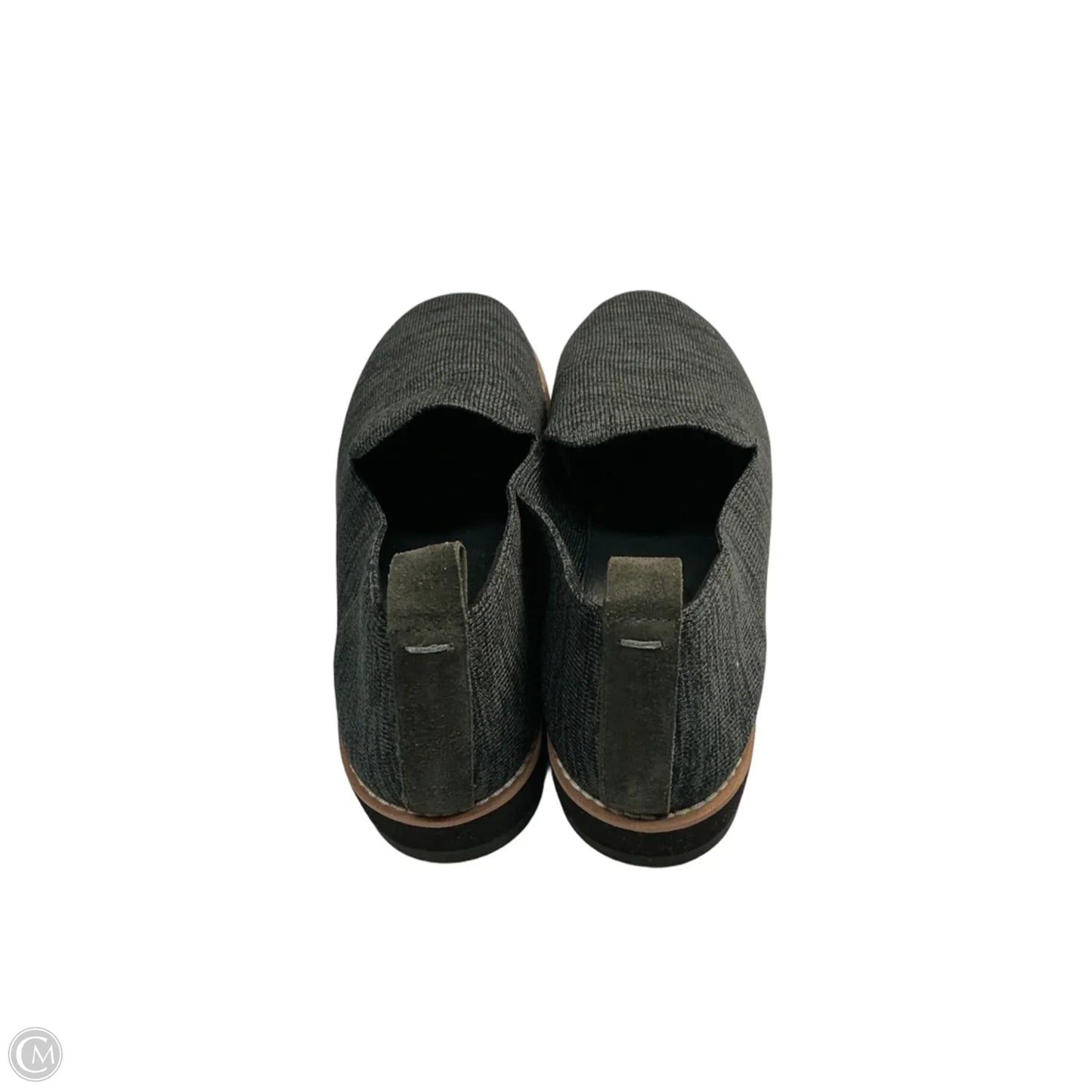 Shoes Flats By Eileen Fisher In Grey & Tan, Size: 9.5