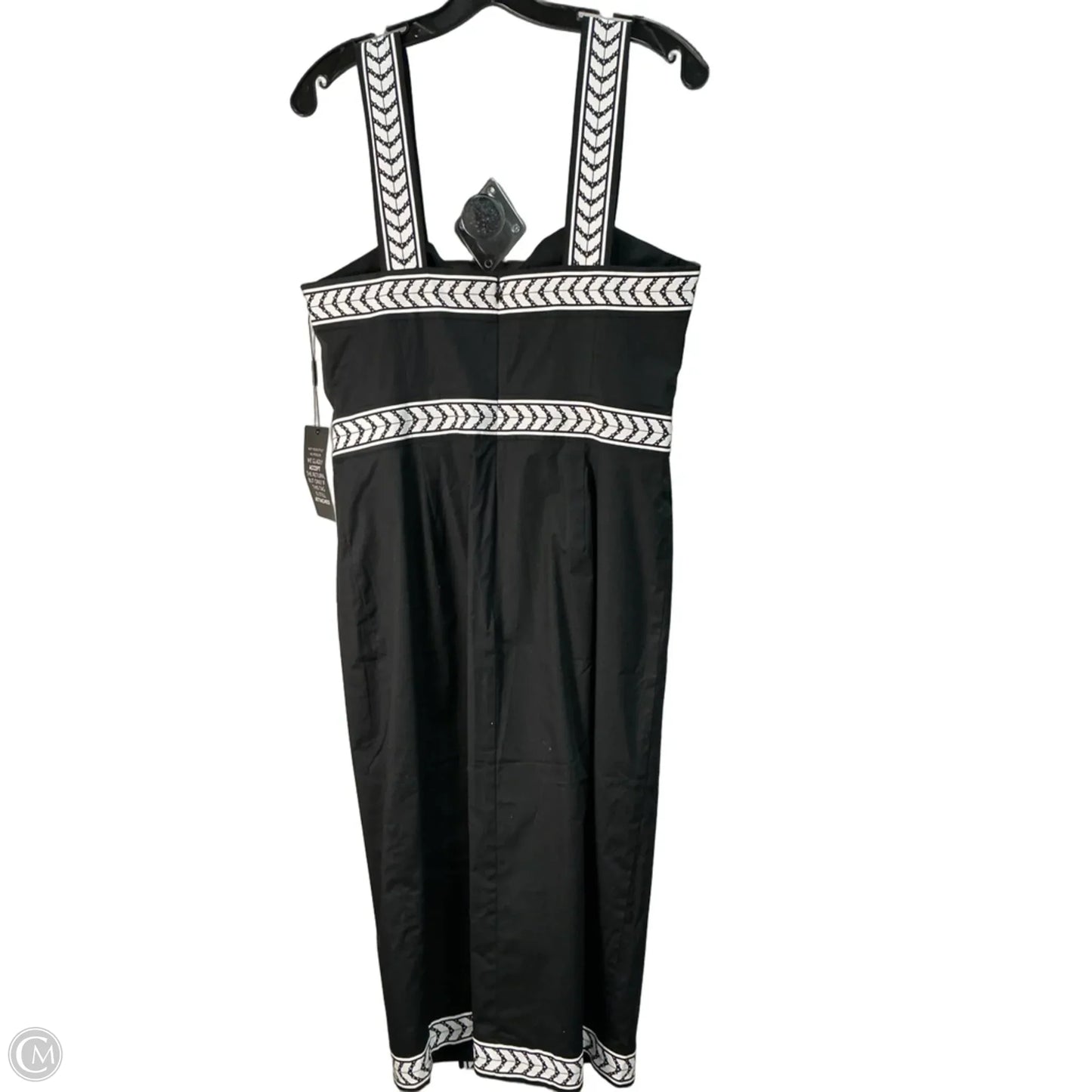 Dress Party Long By White House Black Market In Black & White, Size: L