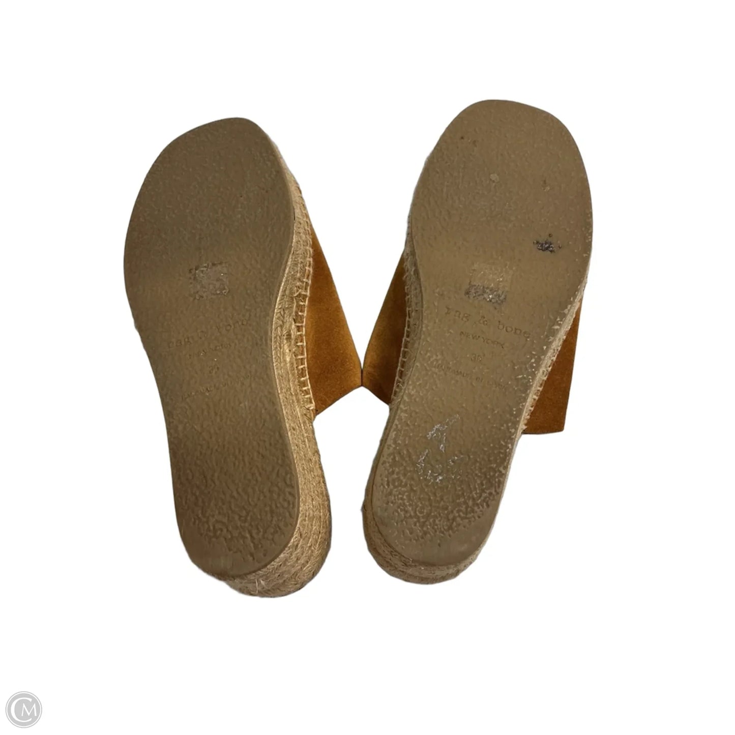 Sandals Heels Platform By Rag And Bone In Beige, Size: 8.5