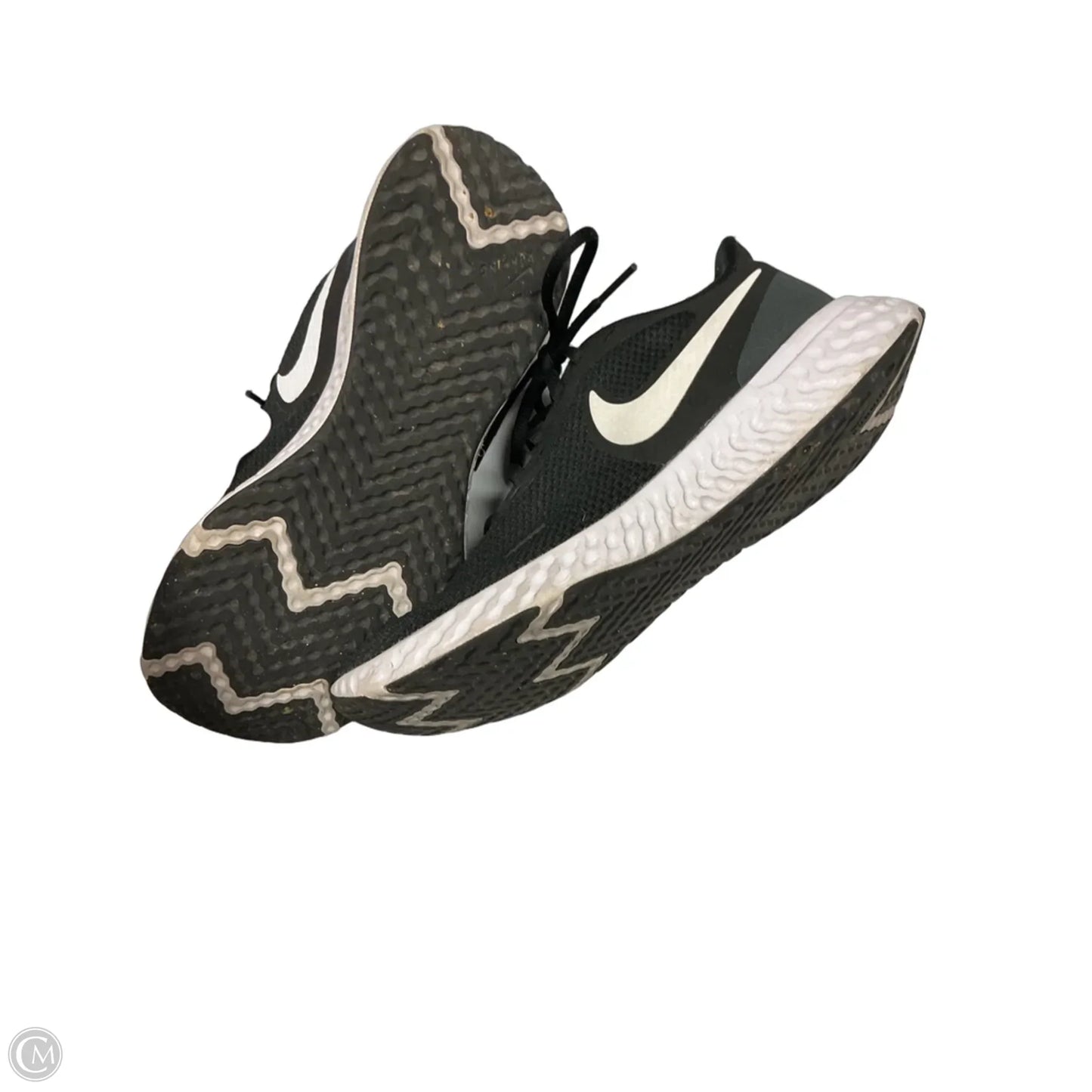 Shoes Athletic By Nike In Black & White, Size: 9