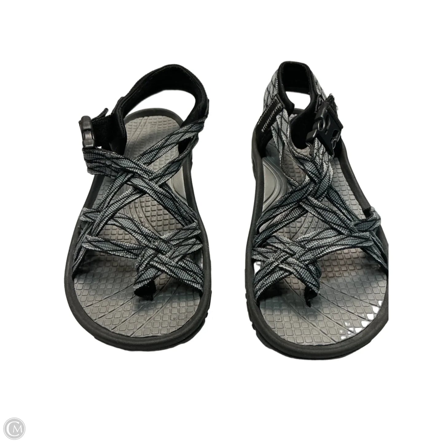 Sandals Flats By Bare Traps In Black, Size: 6