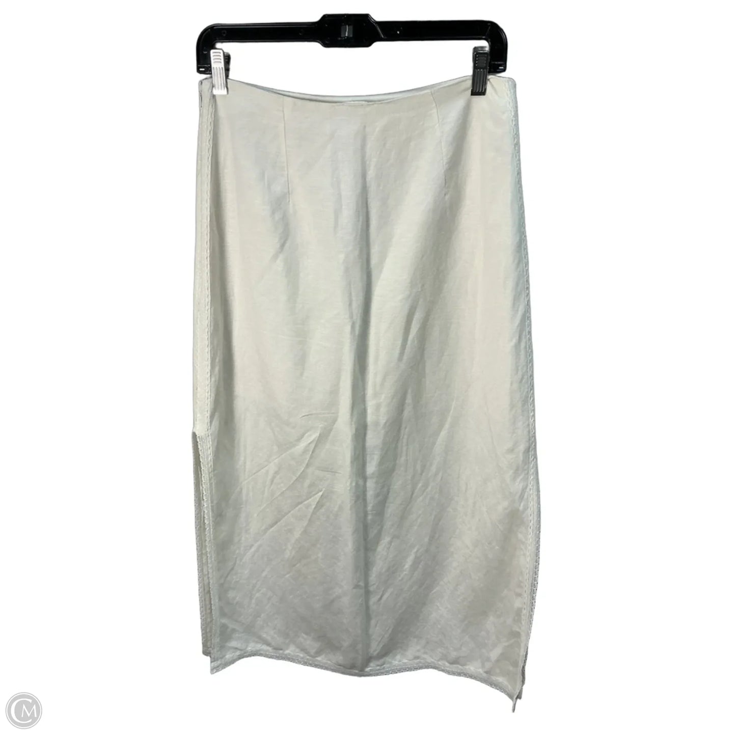 Skirt Maxi By Clothes Mentor In White, Size: Xs
