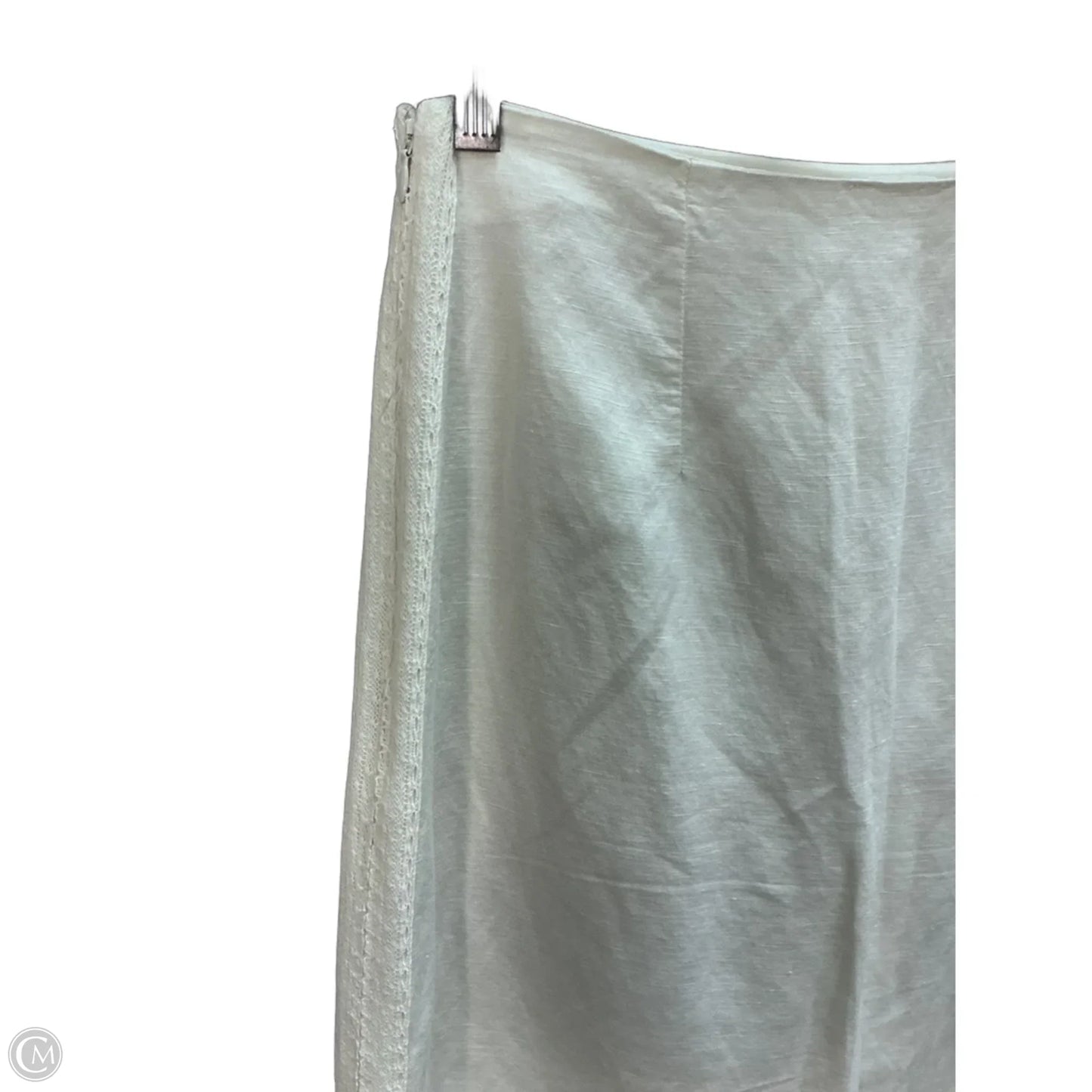 Skirt Maxi By Clothes Mentor In White, Size: Xs