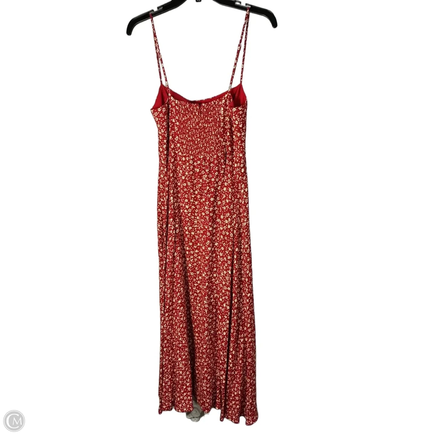 Dress Party Long By Reformation In Red & Tan, Size: S