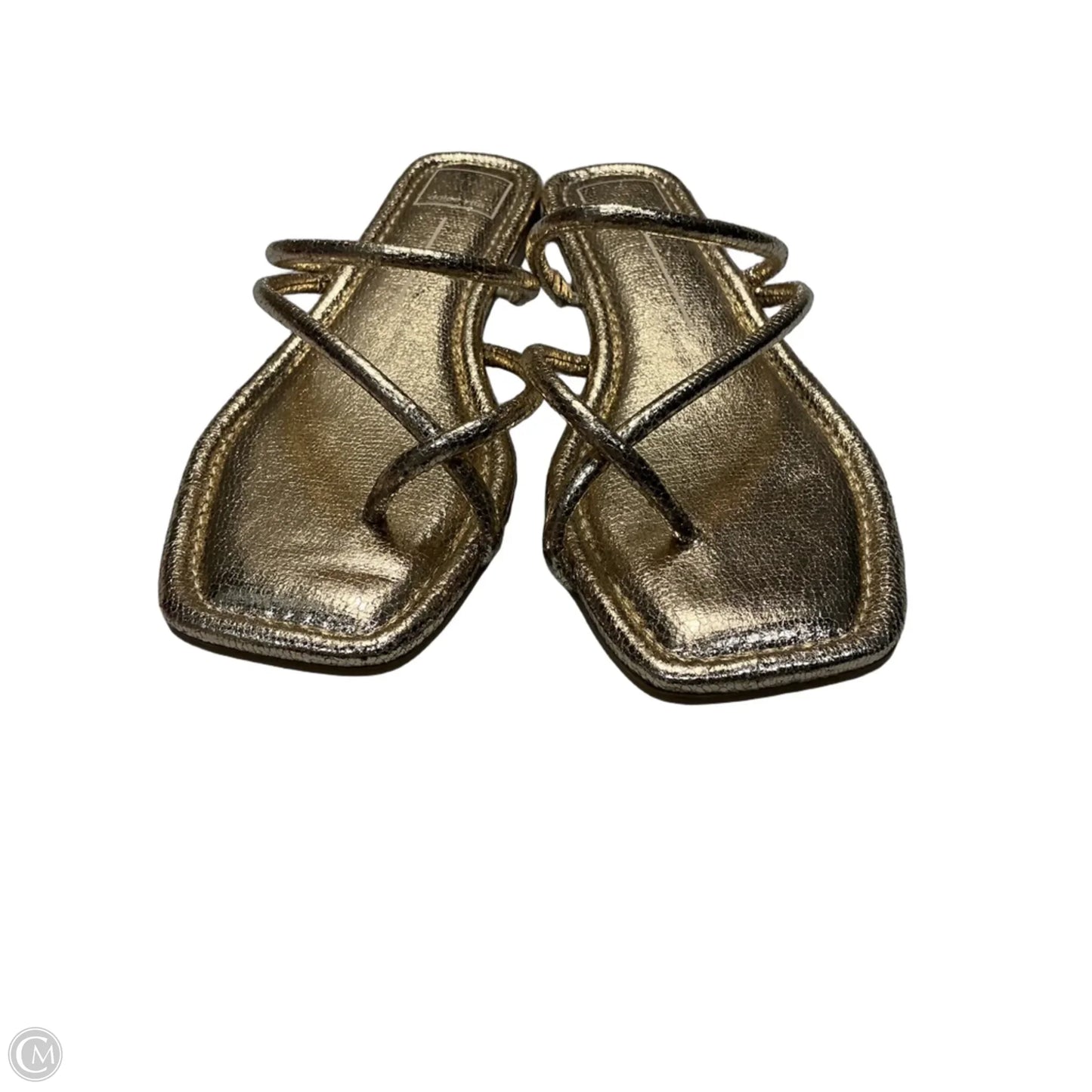 Sandals Flats By Dolce Vita In Gold, Size: 8.5