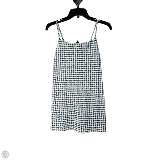 Athletic Dress By Z Supply In Blue & White, Size: Xs