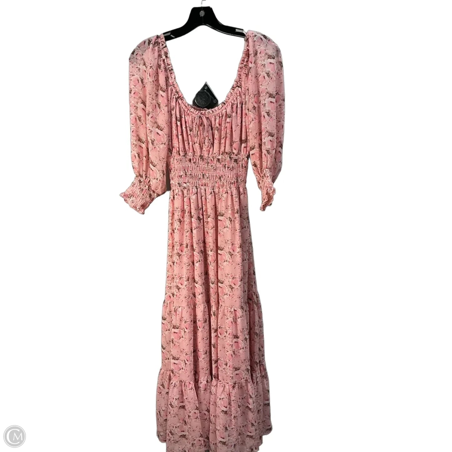 Dress Party Midi By Astr In Pink, Size: S