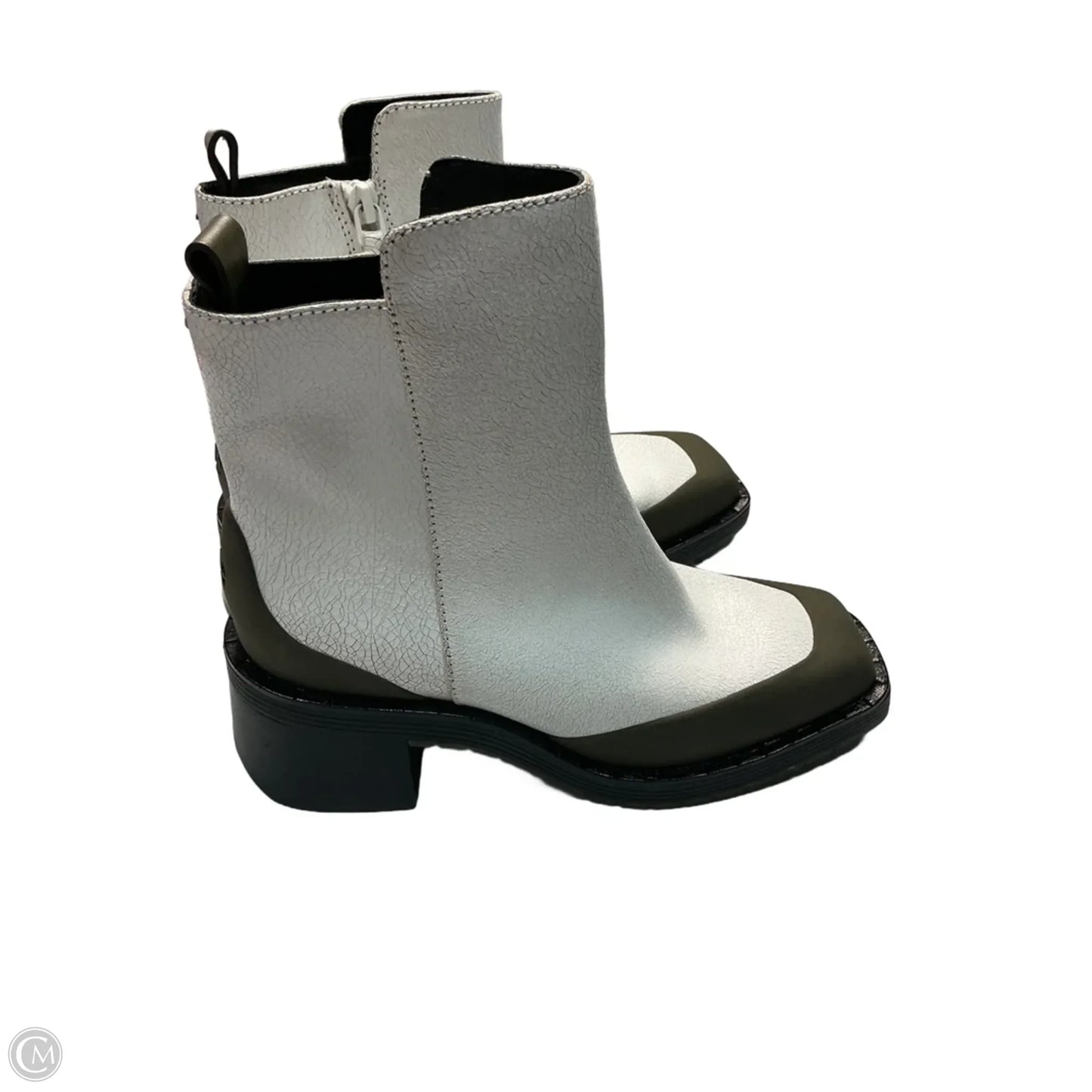 Boots Designer By Tory Burch In White, Size: 5