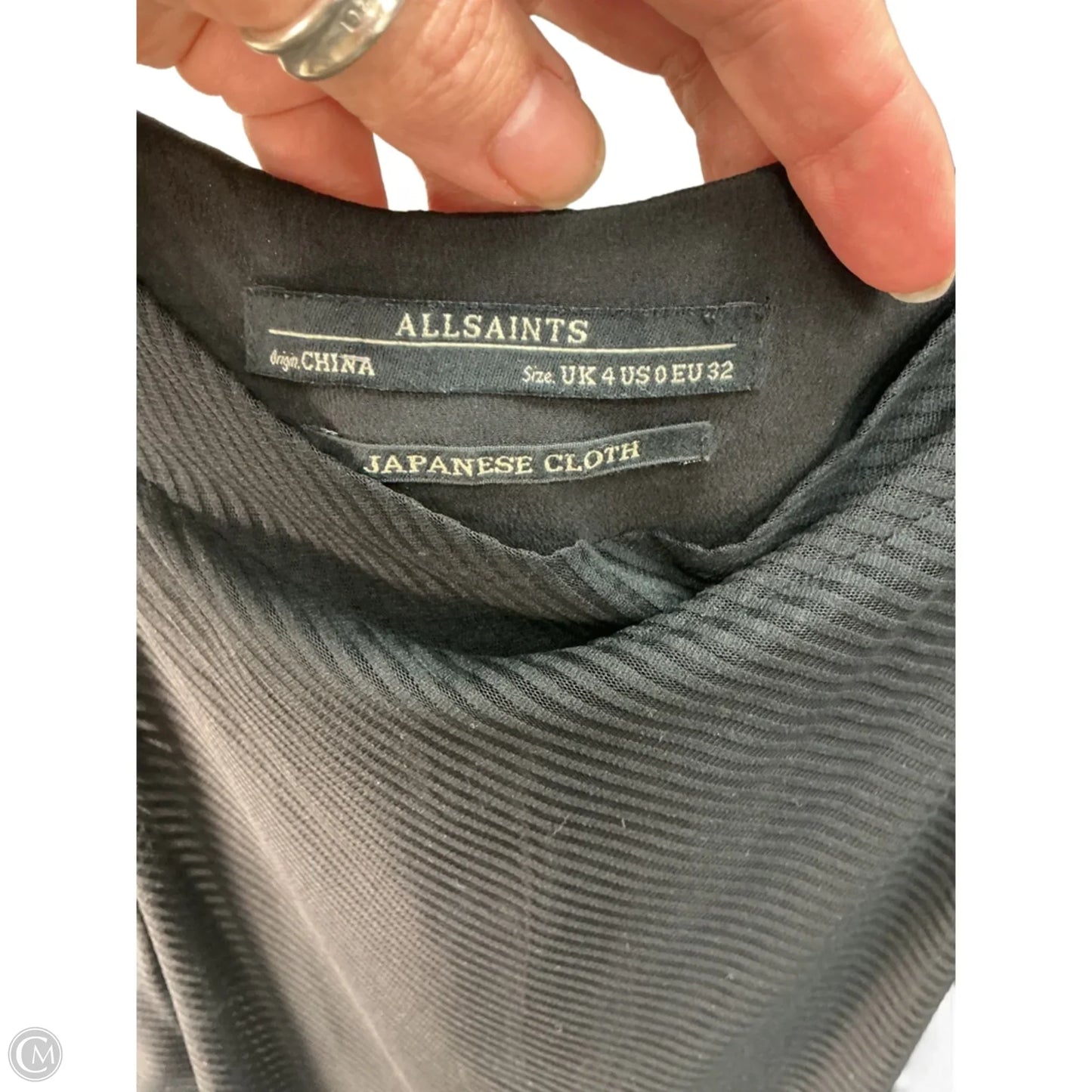 Dress Designer By All Saints In Black, Size: 4