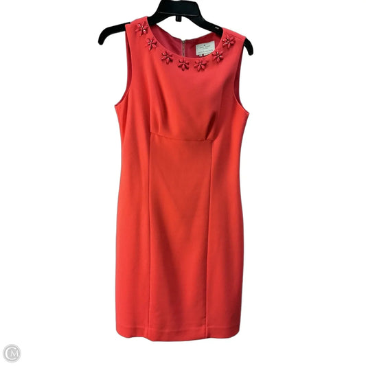 Dress Designer By Kate Spade In Orange, Size: 6