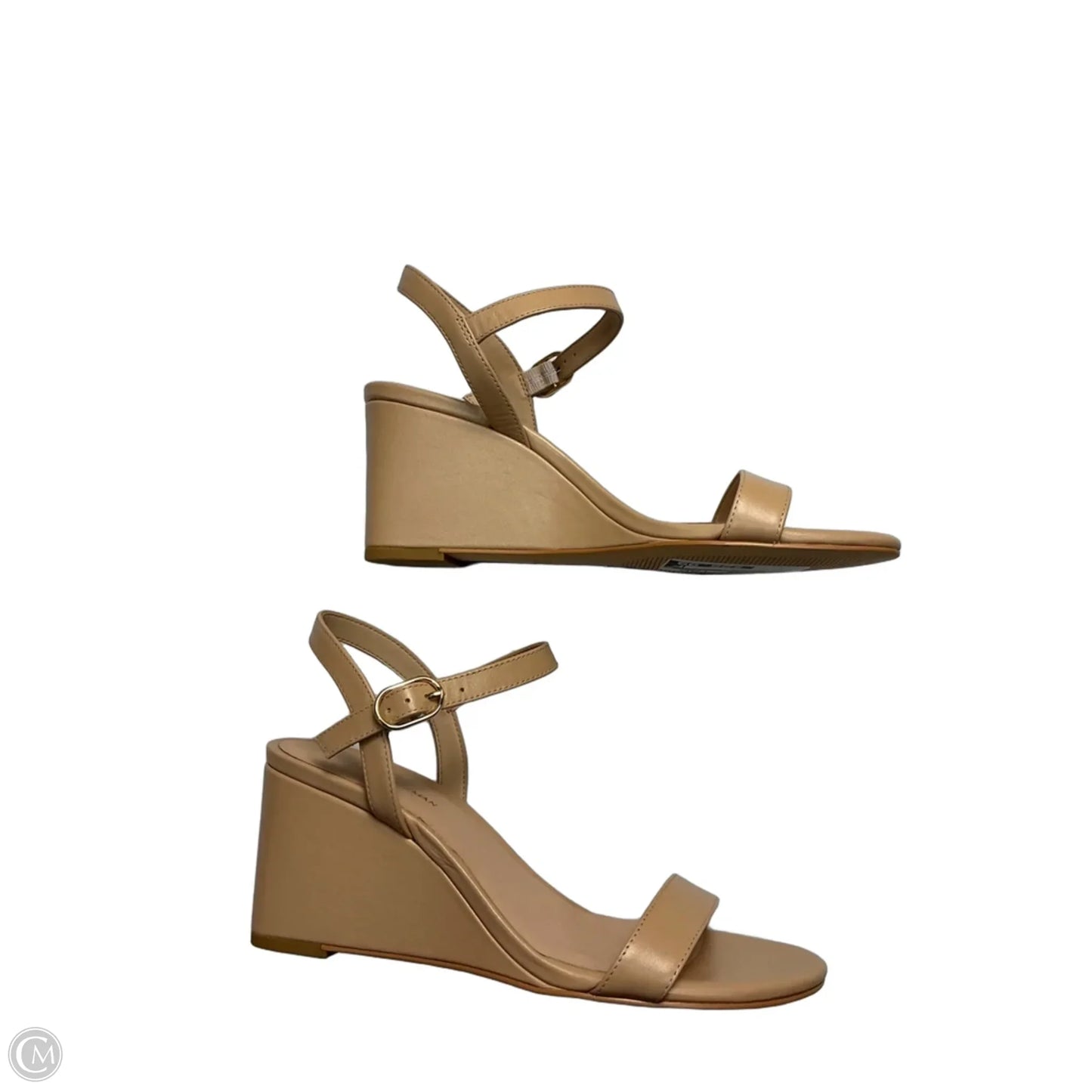 Shoes Designer By Stuart Weitzman In Beige, Size: 7