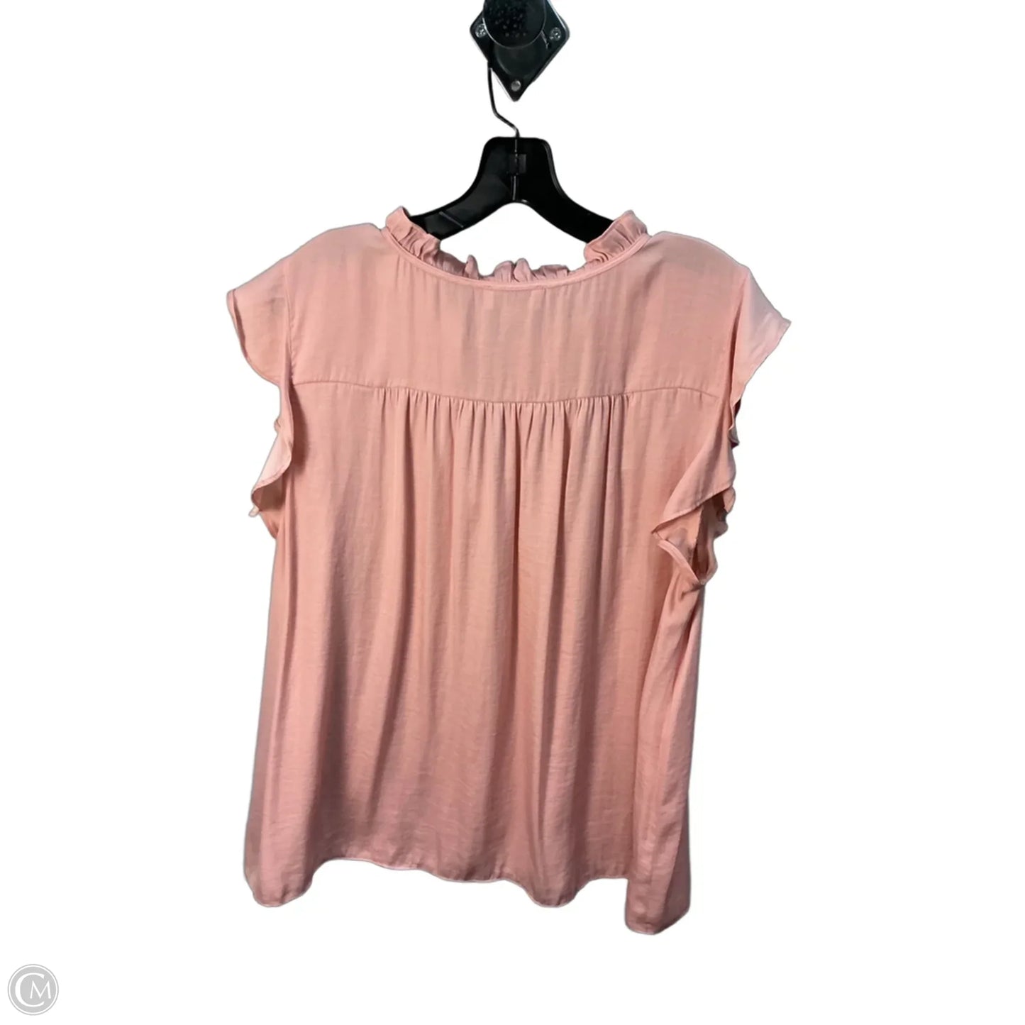 Top Sleeveless Basic By Loft In Pink, Size: Xl