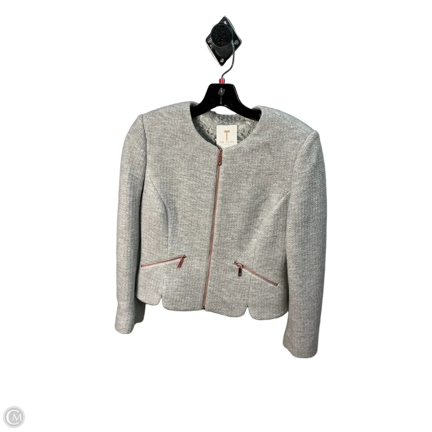 Blazer By Ted Baker In Grey, Size: Xs