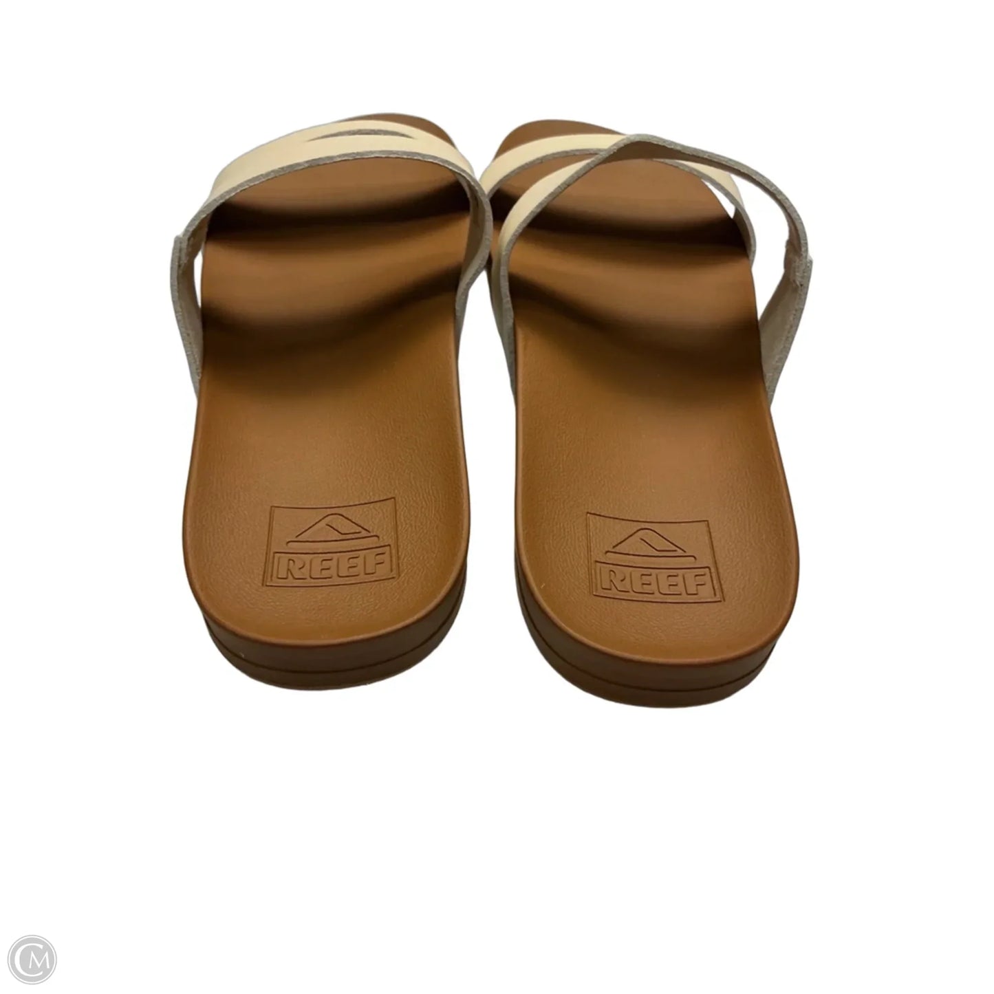 Shoes Flats By Reef In Beige, Size: 11