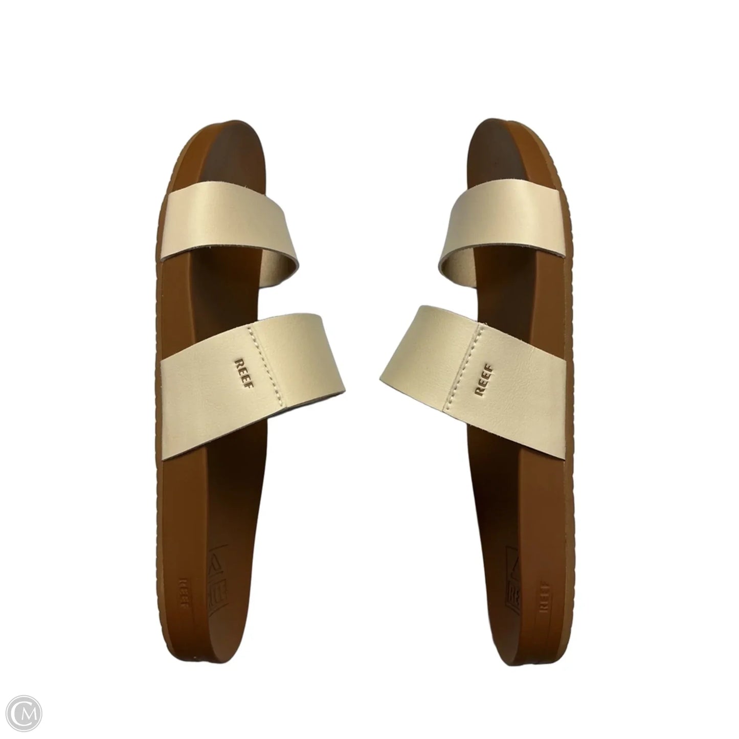 Shoes Flats By Reef In Beige, Size: 11
