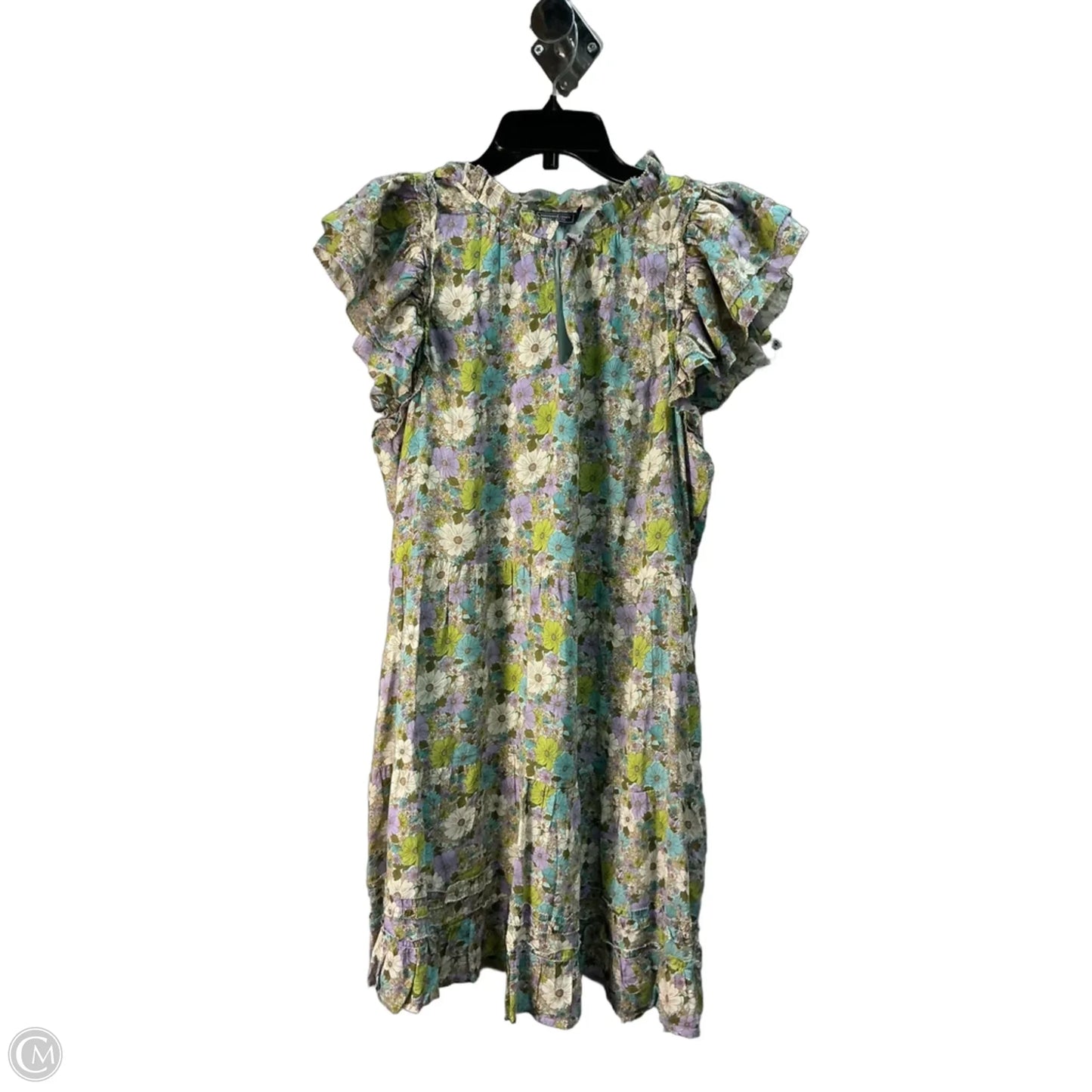 Dress Casual Midi By Vineyard Vines In Green, Size: L