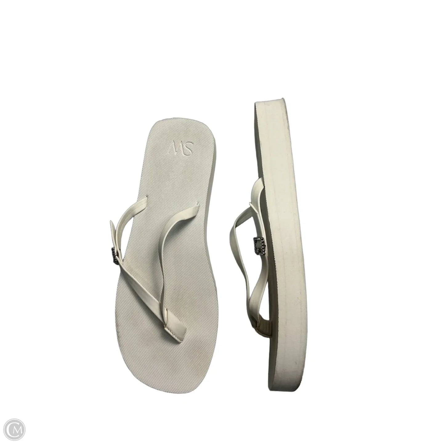 Shoes Designer By Stuart Weitzman In White, Size: 10