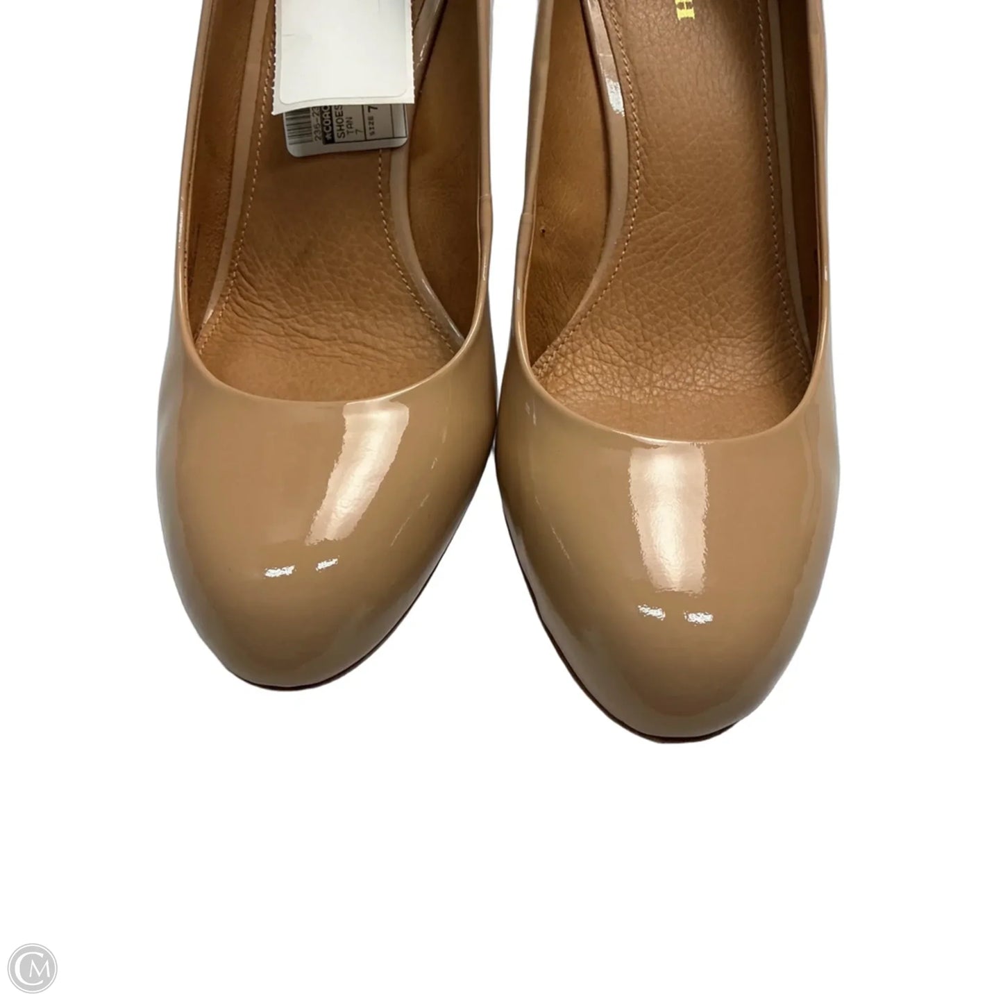 Shoes Designer By Coach In Tan, Size: 7