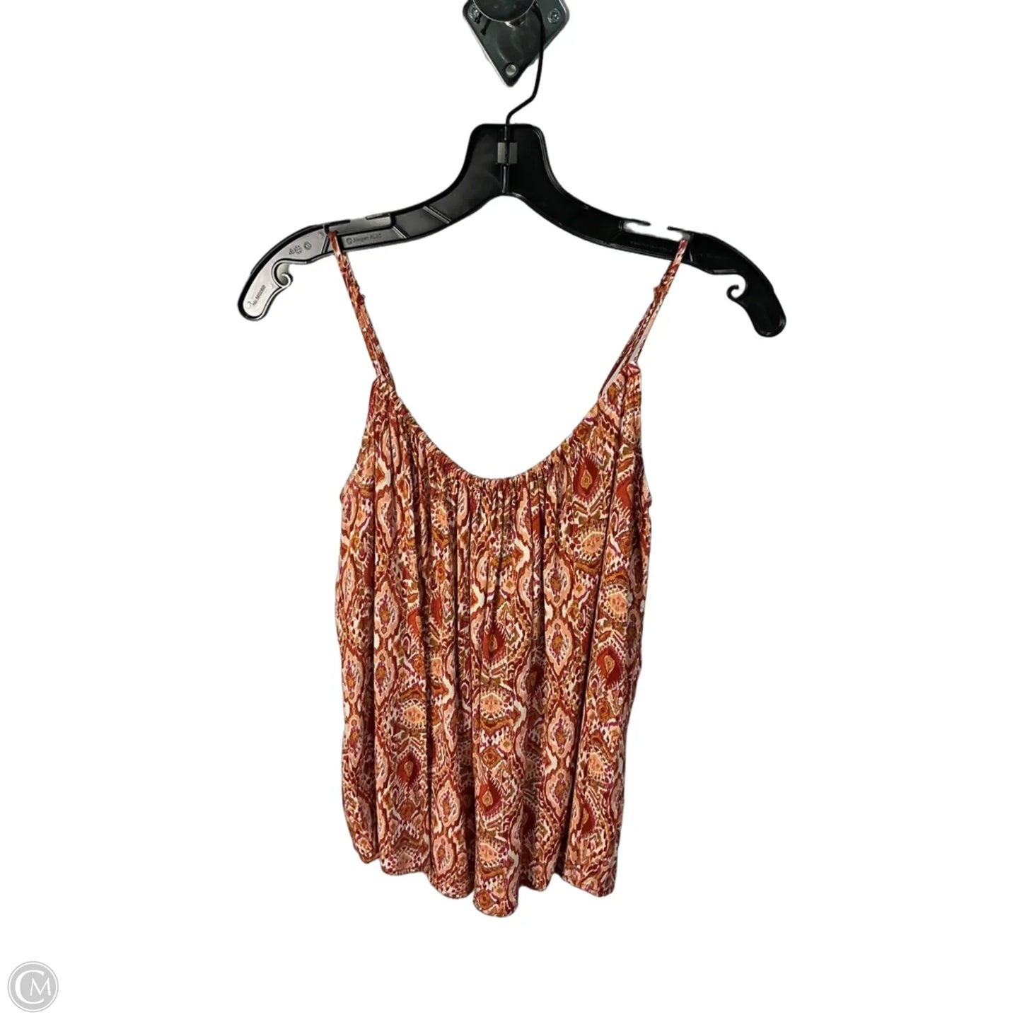 Top Sleeveless By Evereve In Orange, Size: S