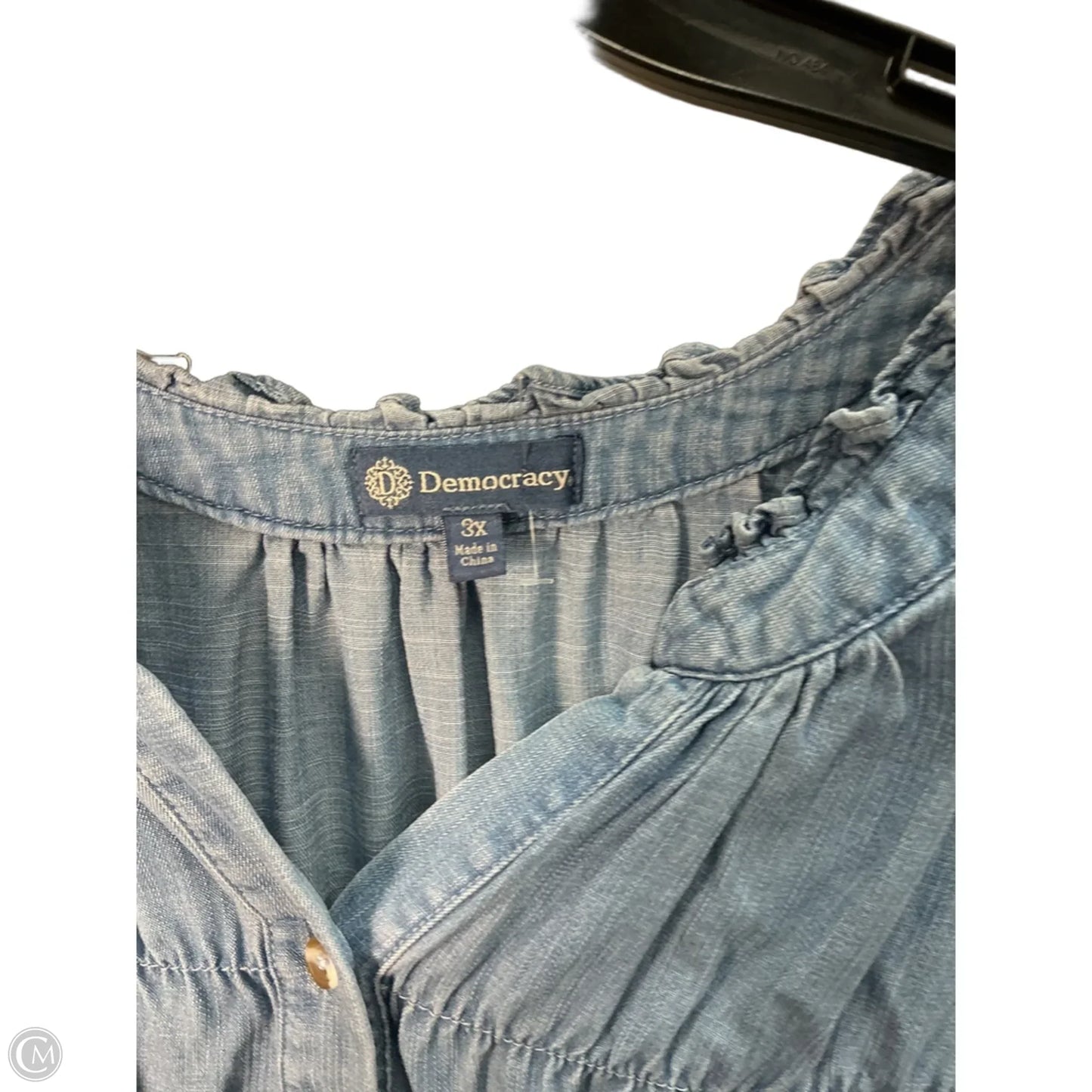 Top Short Sleeve By Democracy In Blue, Size: 26