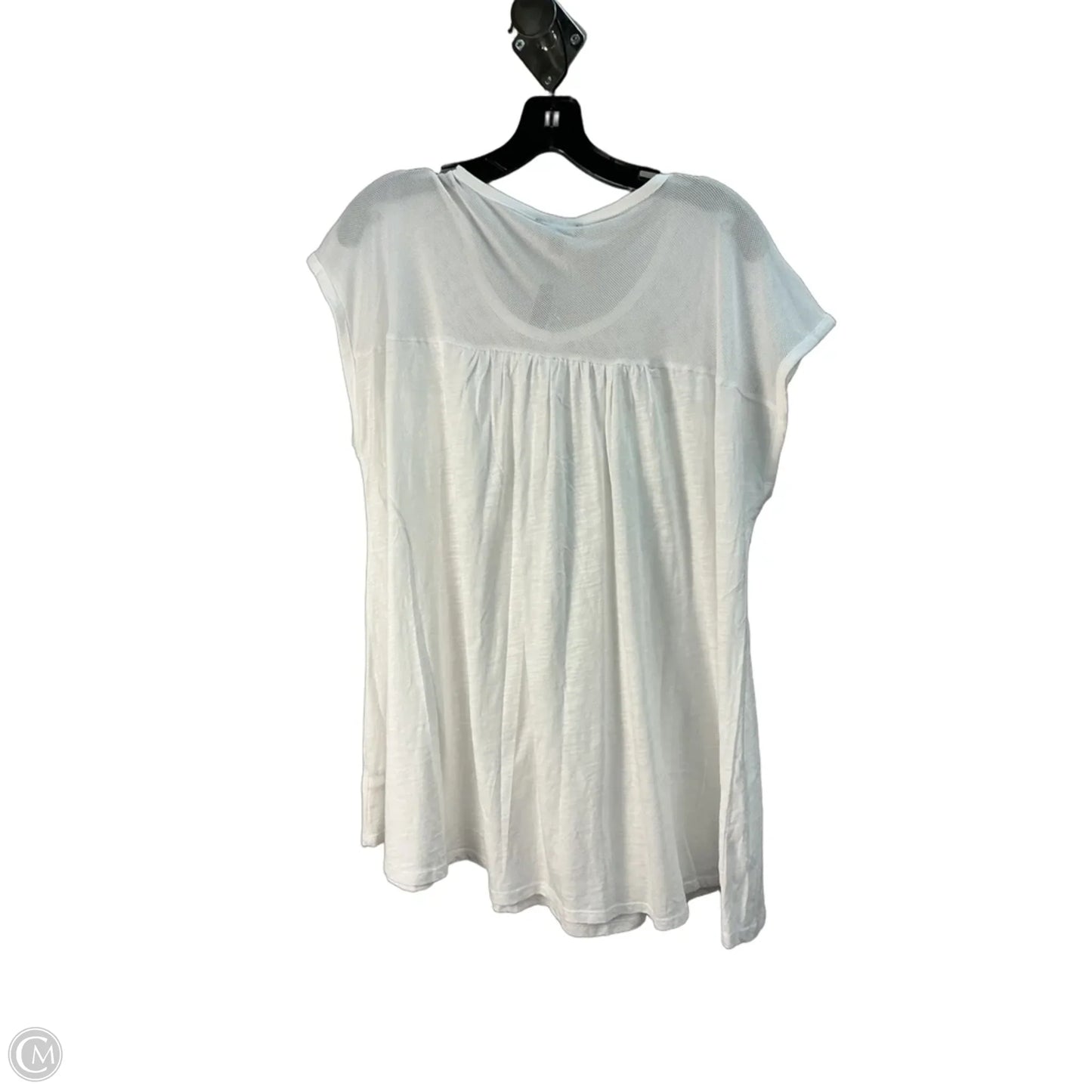 Top Sleeveless By Lane Bryant In White, Size: 18